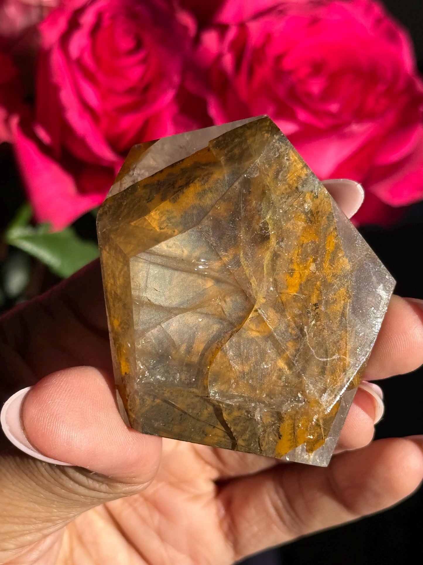 Dendritic Quartz, Girasol Quartz With Dendrites, Dendritic, Crystal Gifts