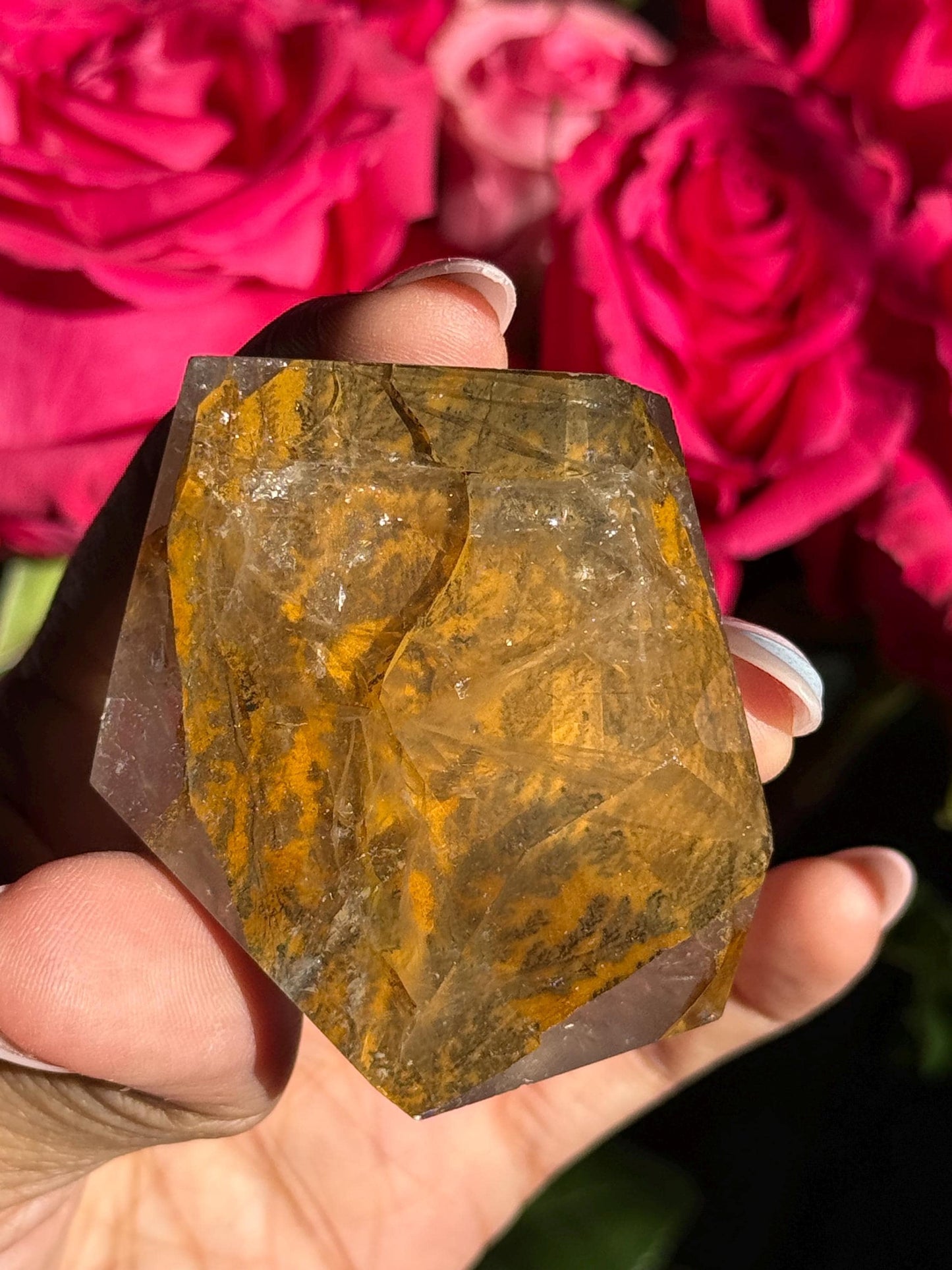 Dendritic Quartz, Girasol Quartz With Dendrites, Dendritic, Crystal Gifts