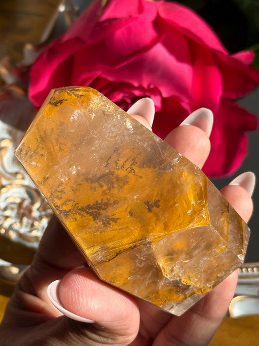 Dendritic Quartz, Girasol Quartz With Dendrites, Dendritic, Crystal Gifts