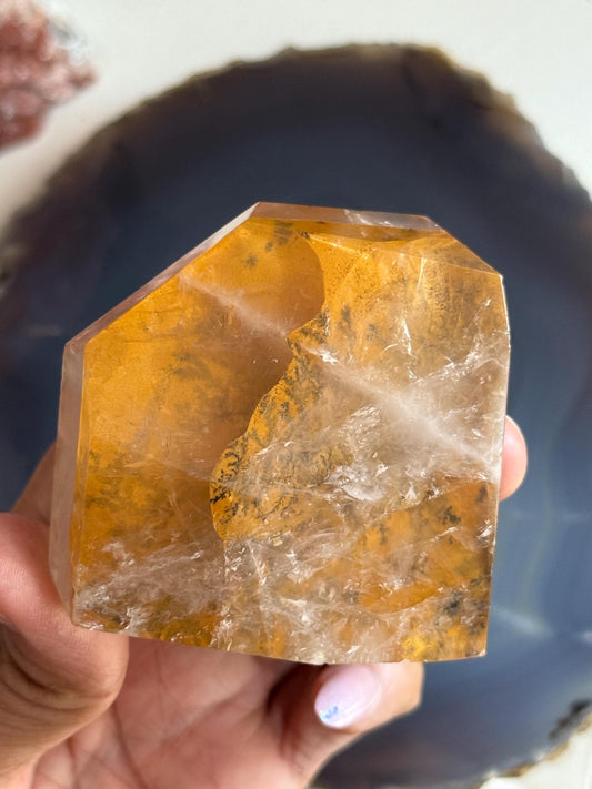 Dendritic Quartz, Girasol Quartz With Dendrites, Dendritic, Crystal Gifts