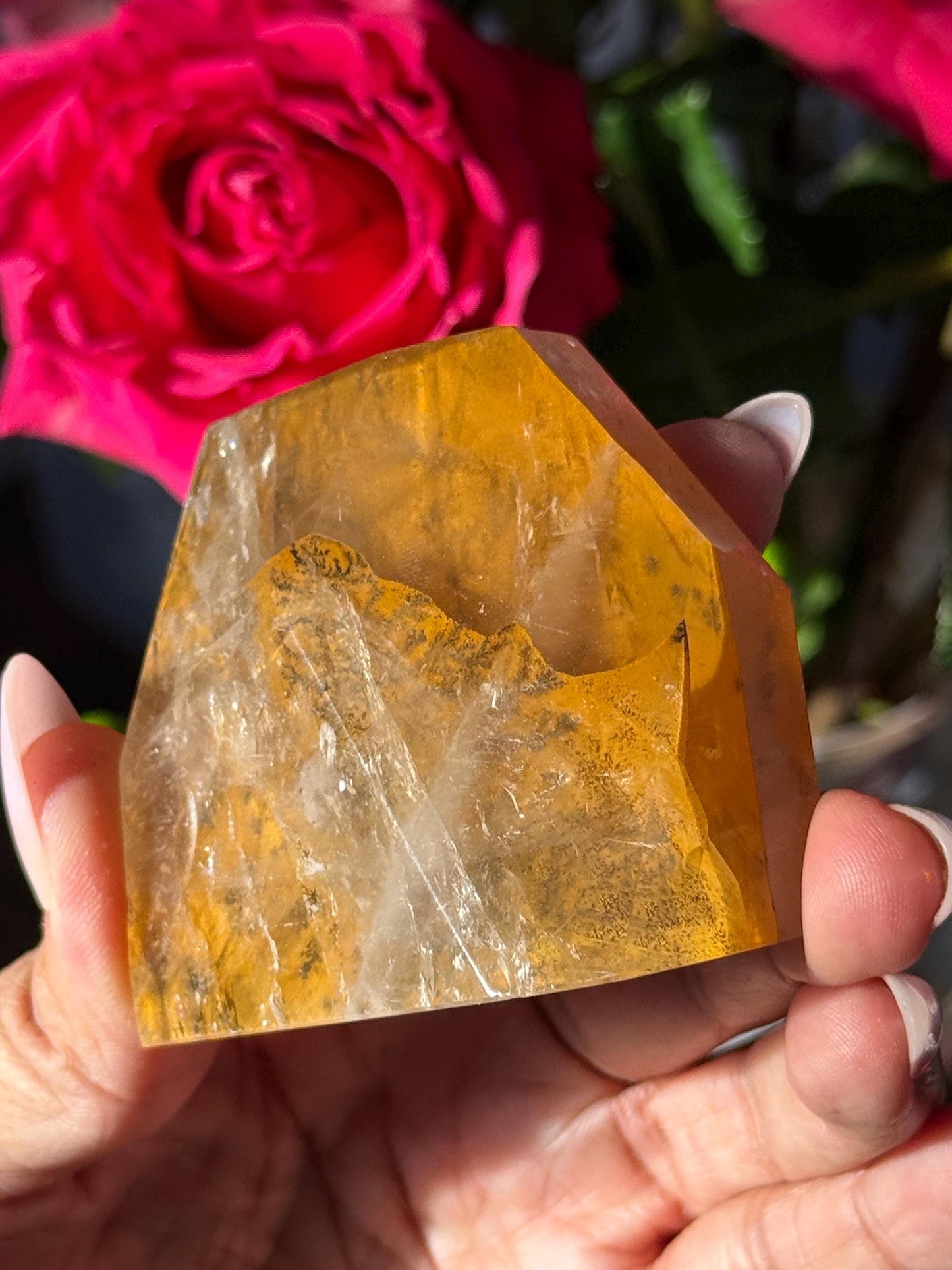 Dendritic Quartz, Girasol Quartz With Dendrites, Dendritic, Crystal Gifts