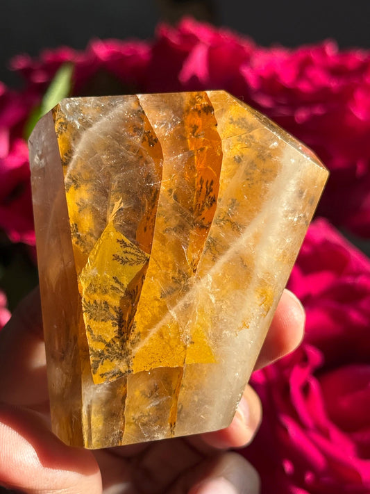 Dendritic Quartz, Girasol Quartz With Dendrites, Dendritic, Crystal Gifts