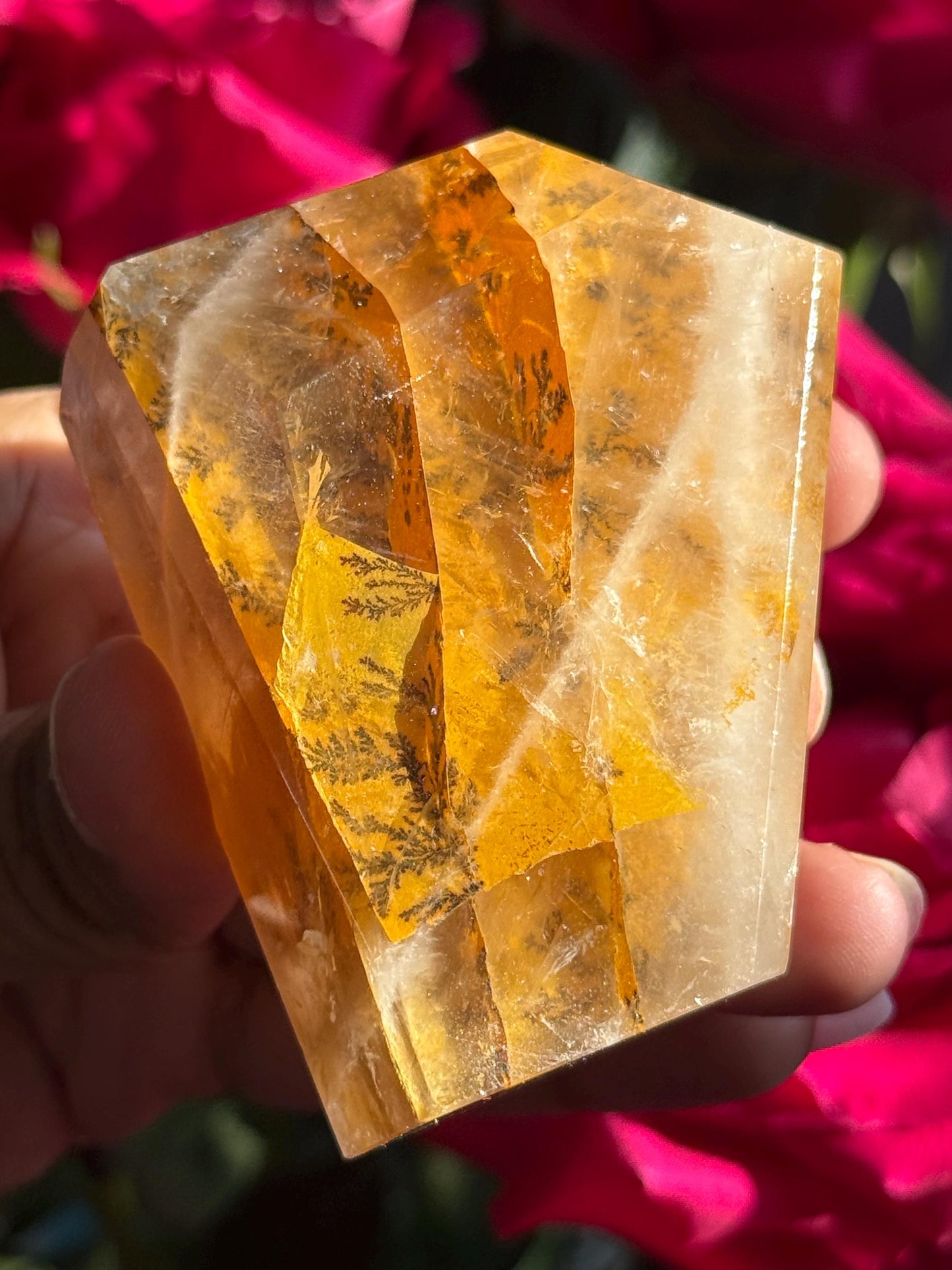 Dendritic Quartz, Girasol Quartz With Dendrites, Dendritic, Crystal Gifts