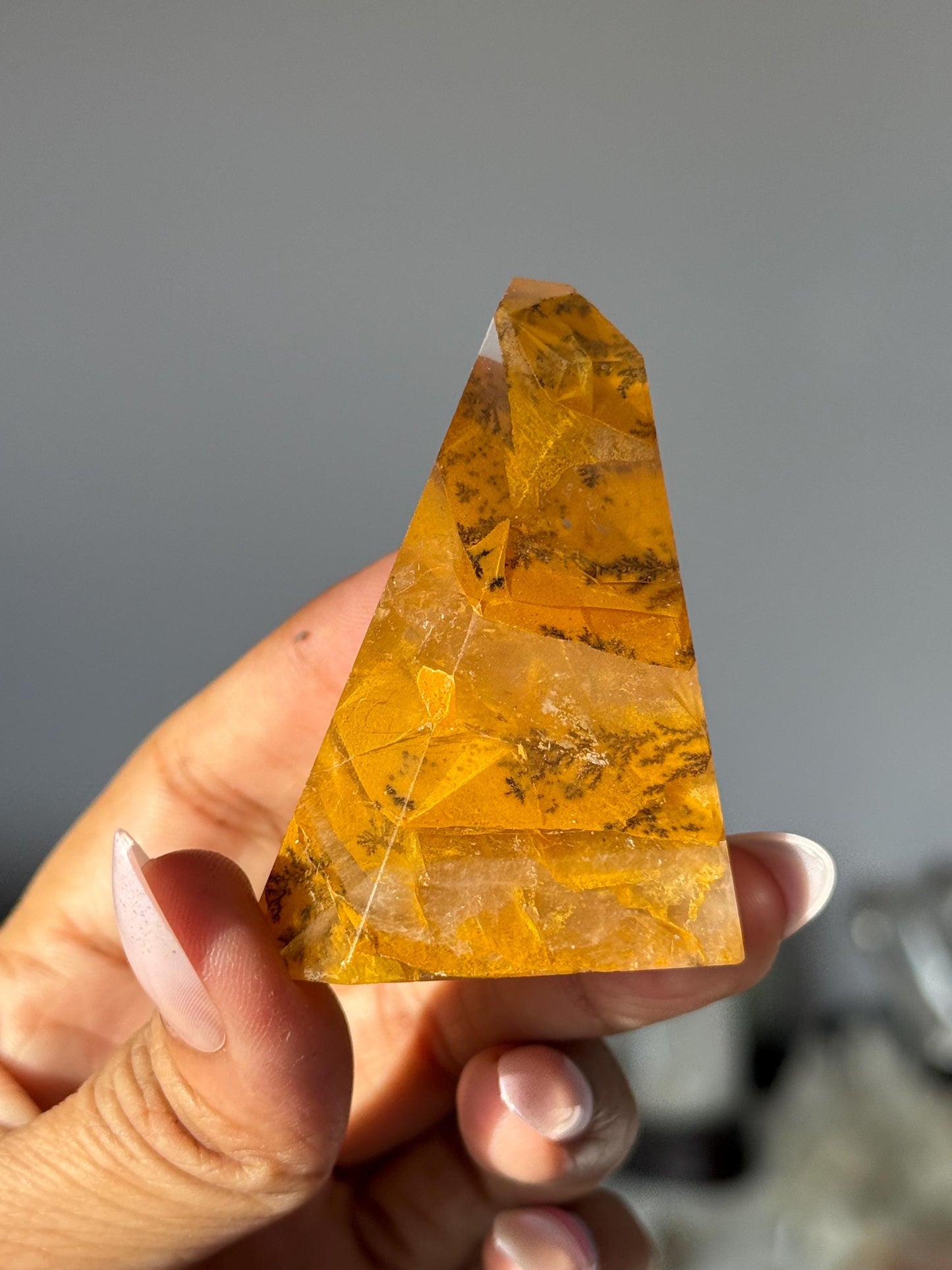 Dendritic Quartz, Girasol Quartz With Dendrites, Dendritic, Crystal Gifts