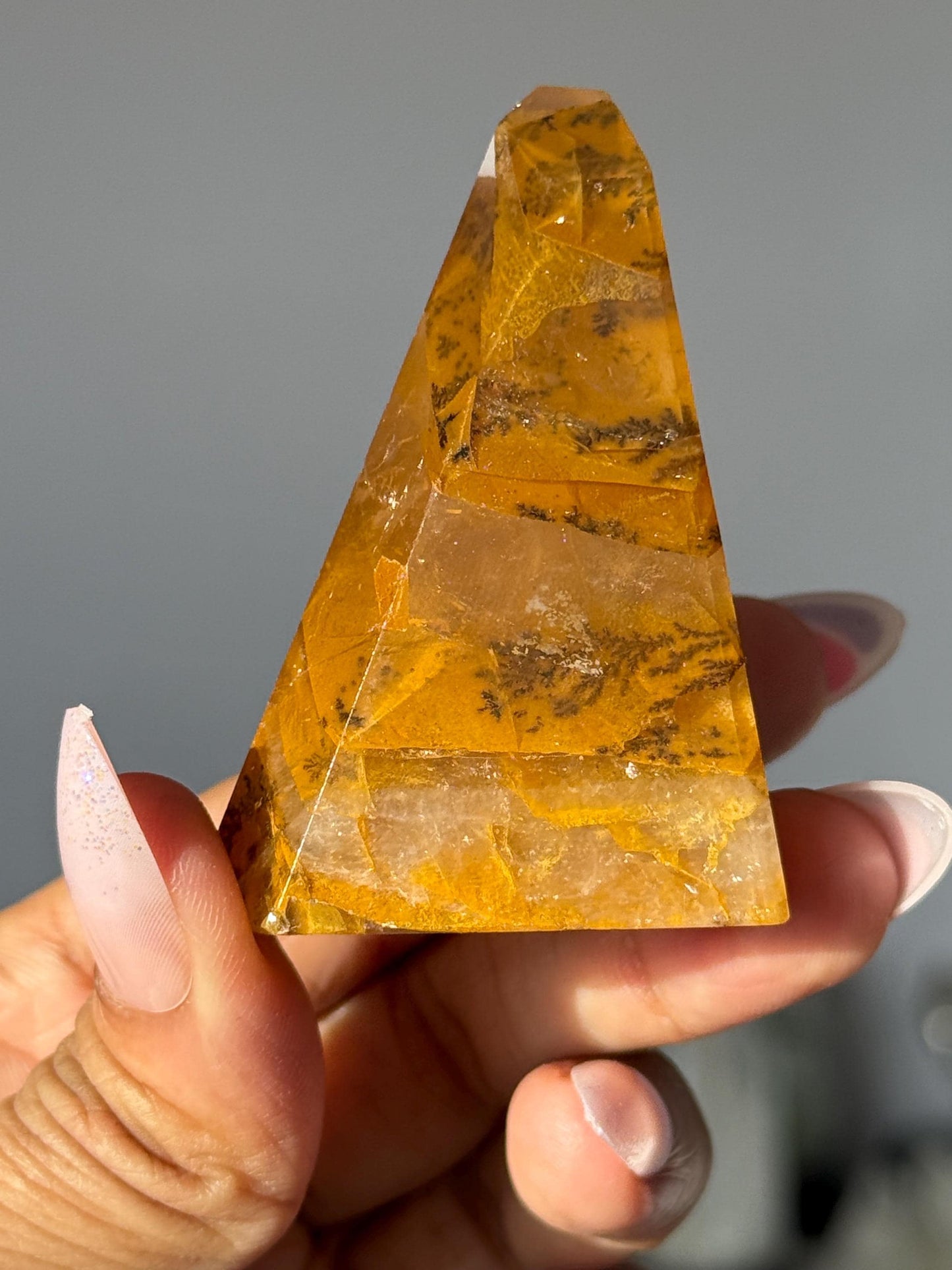 Dendritic Quartz, Girasol Quartz With Dendrites, Dendritic, Crystal Gifts