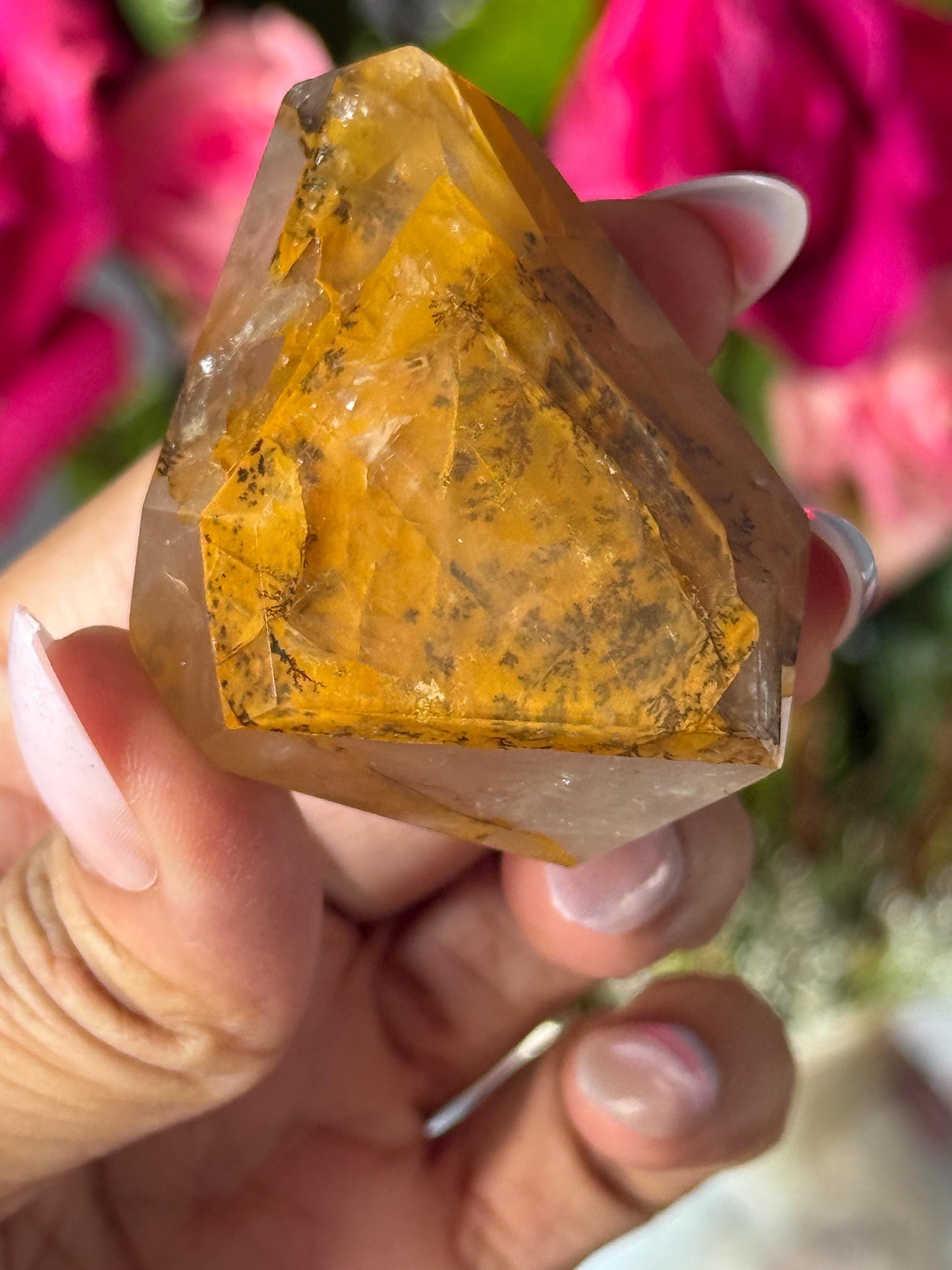 Dendritic Quartz, Girasol Quartz With Dendrites, Dendritic, Crystal Gifts