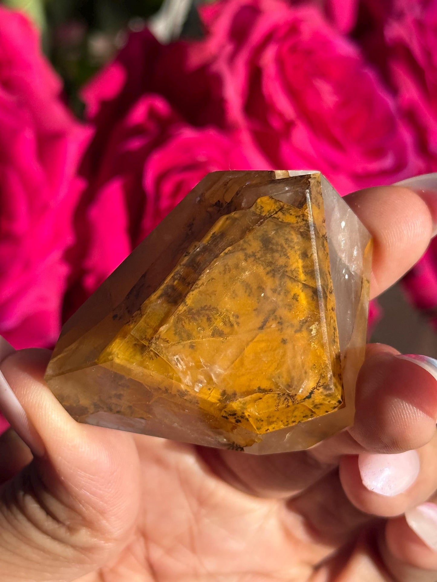 Dendritic Quartz, Girasol Quartz With Dendrites, Dendritic, Crystal Gifts