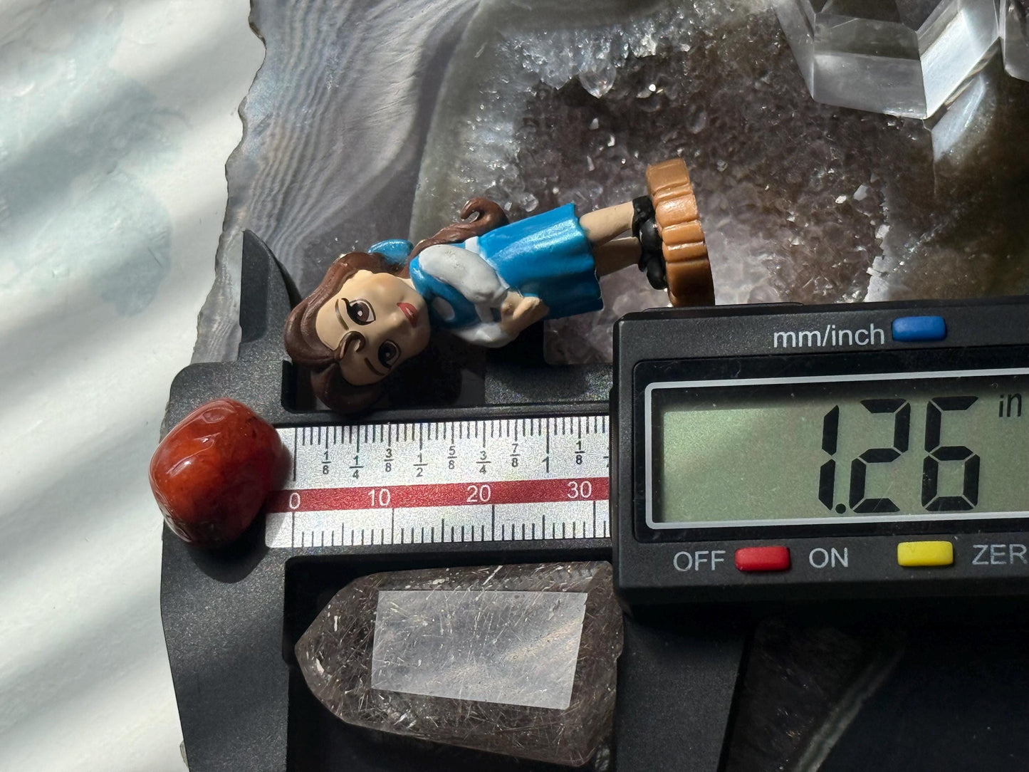 Mini Silver Rutile Quartz, Silver Rutilated Quartz, Inclsuion Quartz