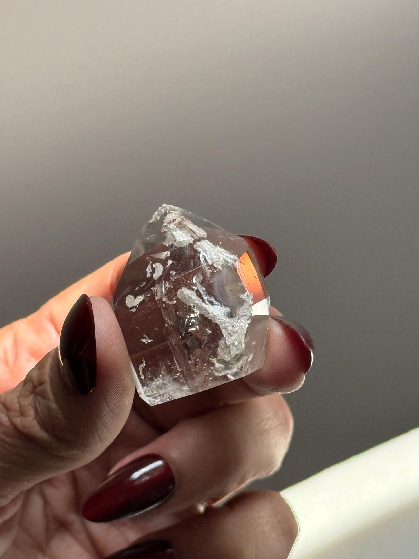 Lumerian Clear Quartz Point, High Quality Garden Quartz, Inclsuion Quartz, Mini Size