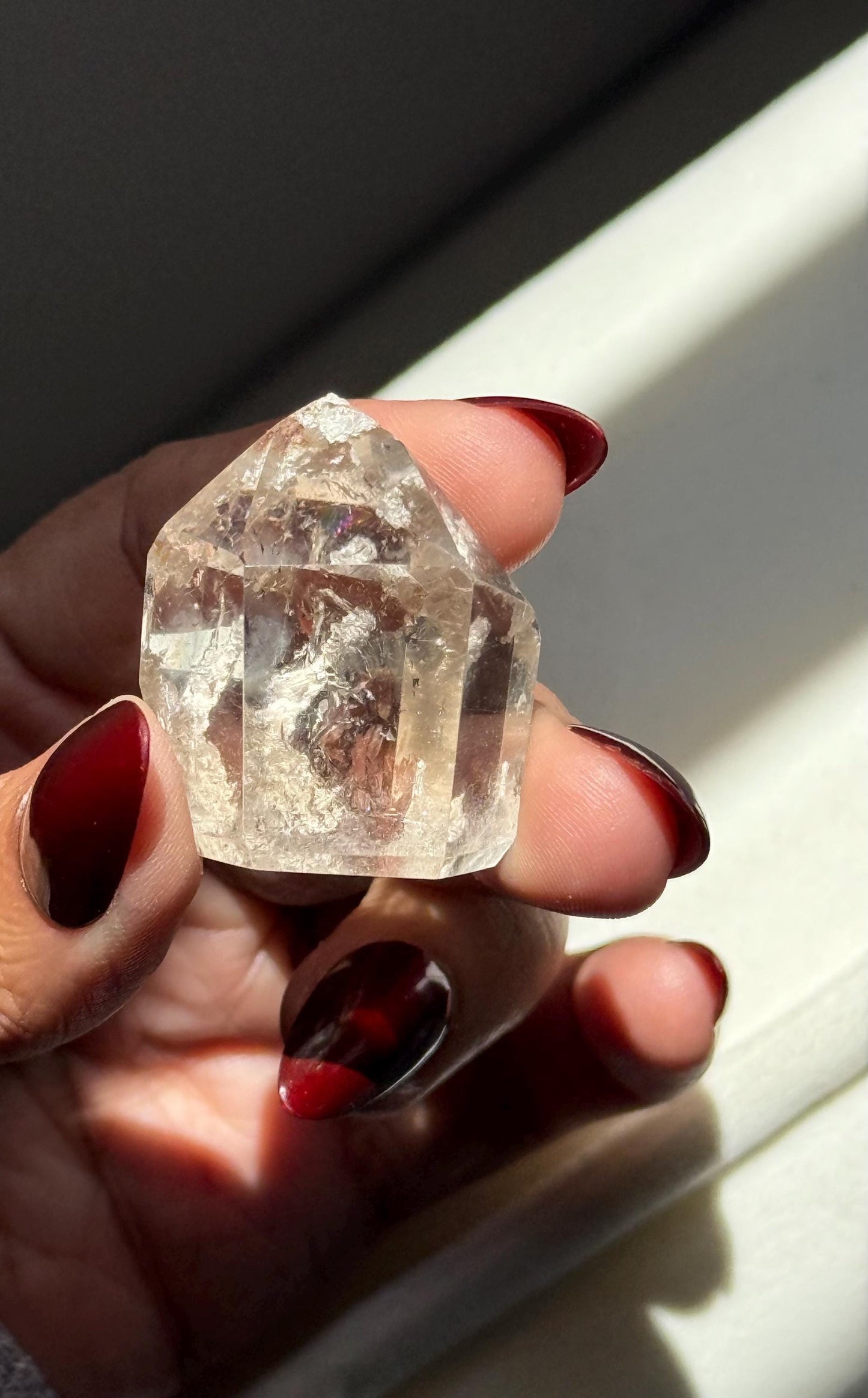 Lumerian Clear Quartz Point, High Quality Garden Quartz, Inclsuion Quartz, Mini Size