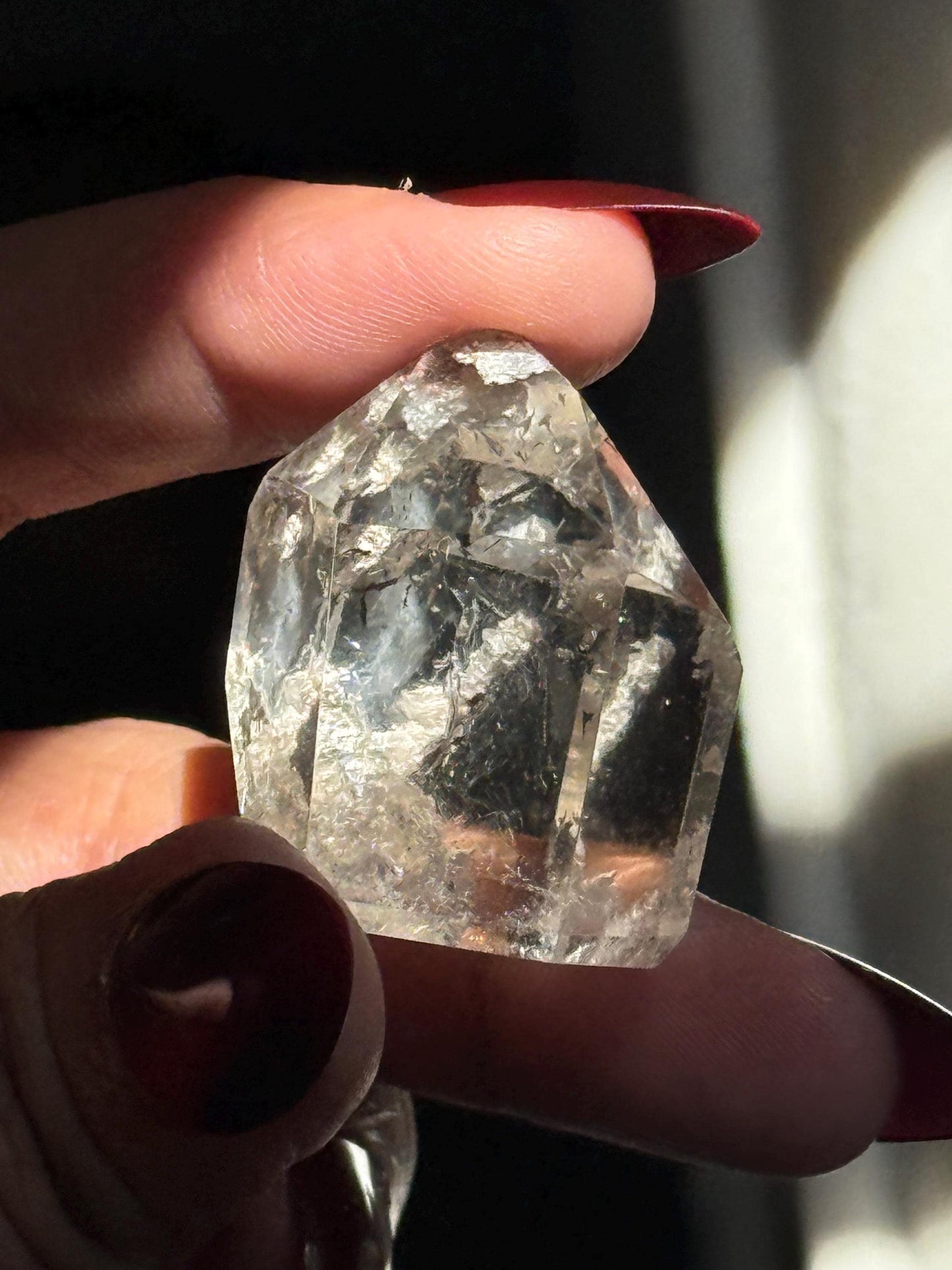 Lumerian Clear Quartz Point, High Quality Garden Quartz, Inclsuion Quartz, Mini Size