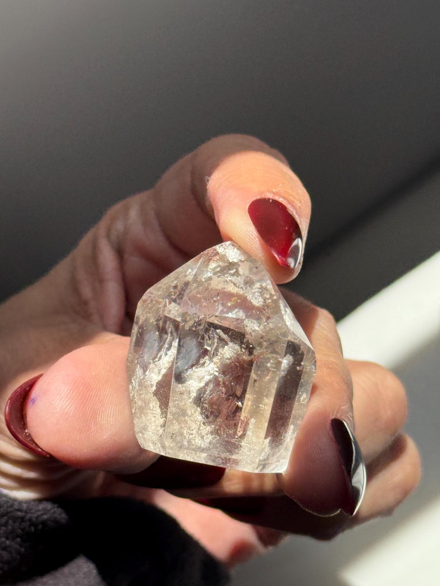 Lumerian Clear Quartz Point, High Quality Garden Quartz, Inclsuion Quartz, Mini Size