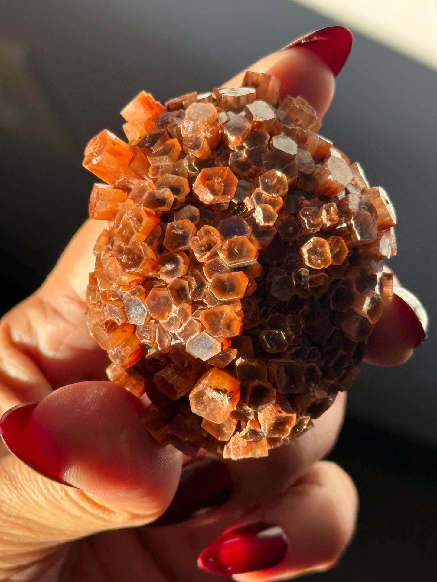 Aragonite Cluster, Raw Aragonite Cluster From Morocco, Aragonite, Fossils, Crystal Gifts