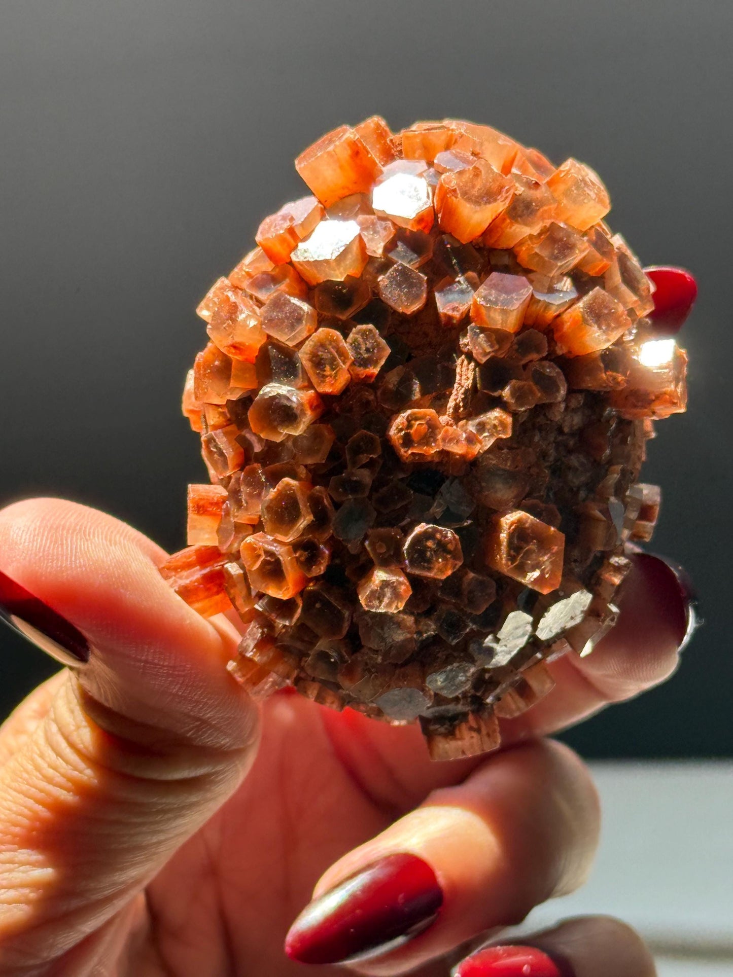 Aragonite Cluster, Raw Aragonite Cluster From Morocco, Aragonite, Fossils, Crystal Gifts