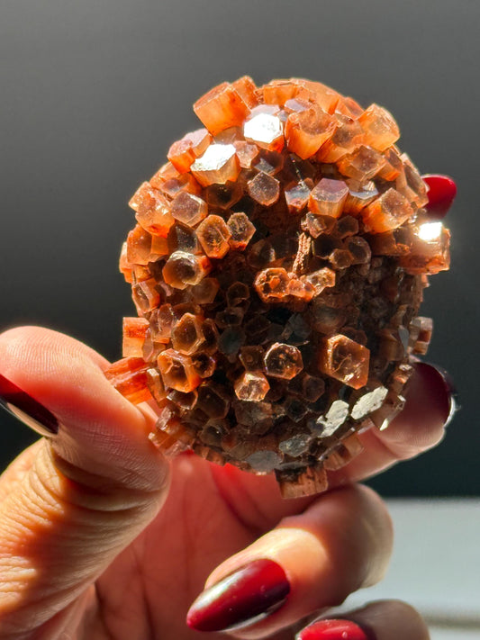 Aragonite Cluster, Raw Aragonite Cluster From Morocco, Aragonite, Fossils, Crystal Gifts