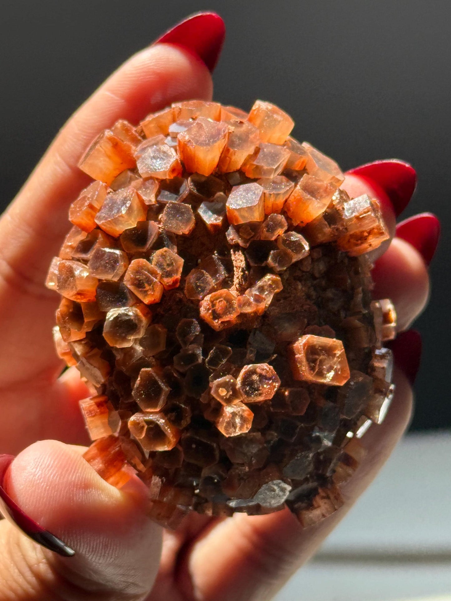 Aragonite Cluster, Raw Aragonite Cluster From Morocco, Aragonite, Fossils, Crystal Gifts