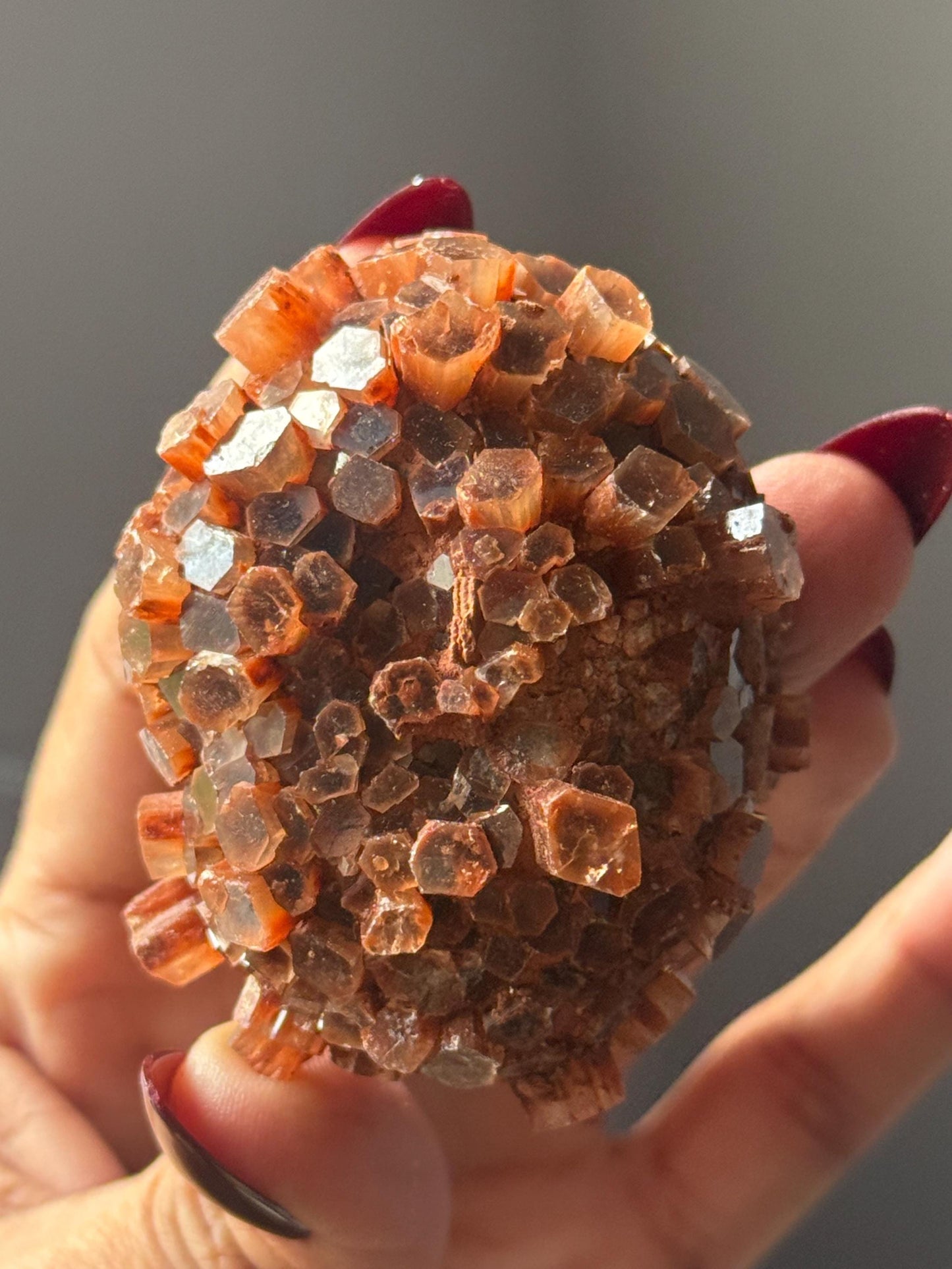 Aragonite Cluster, Raw Aragonite Cluster From Morocco, Aragonite, Fossils, Crystal Gifts