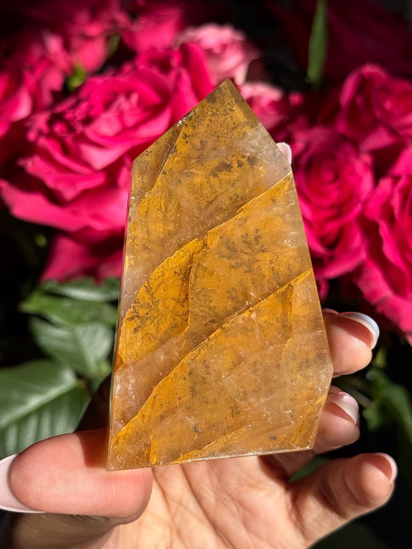 Dendritic Quartz, Girasol Quartz With Dendrites, Dendritic, Crystal Gifts