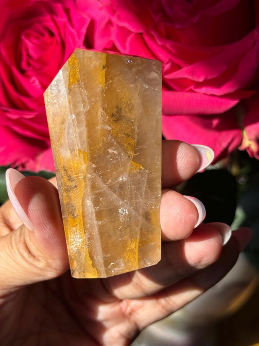 Dendritic Quartz, Girasol Quartz With Dendrites, Dendritic, Healing Crystals, Crystals, Crystals Gift, Metaphysical Crystals 65 mm