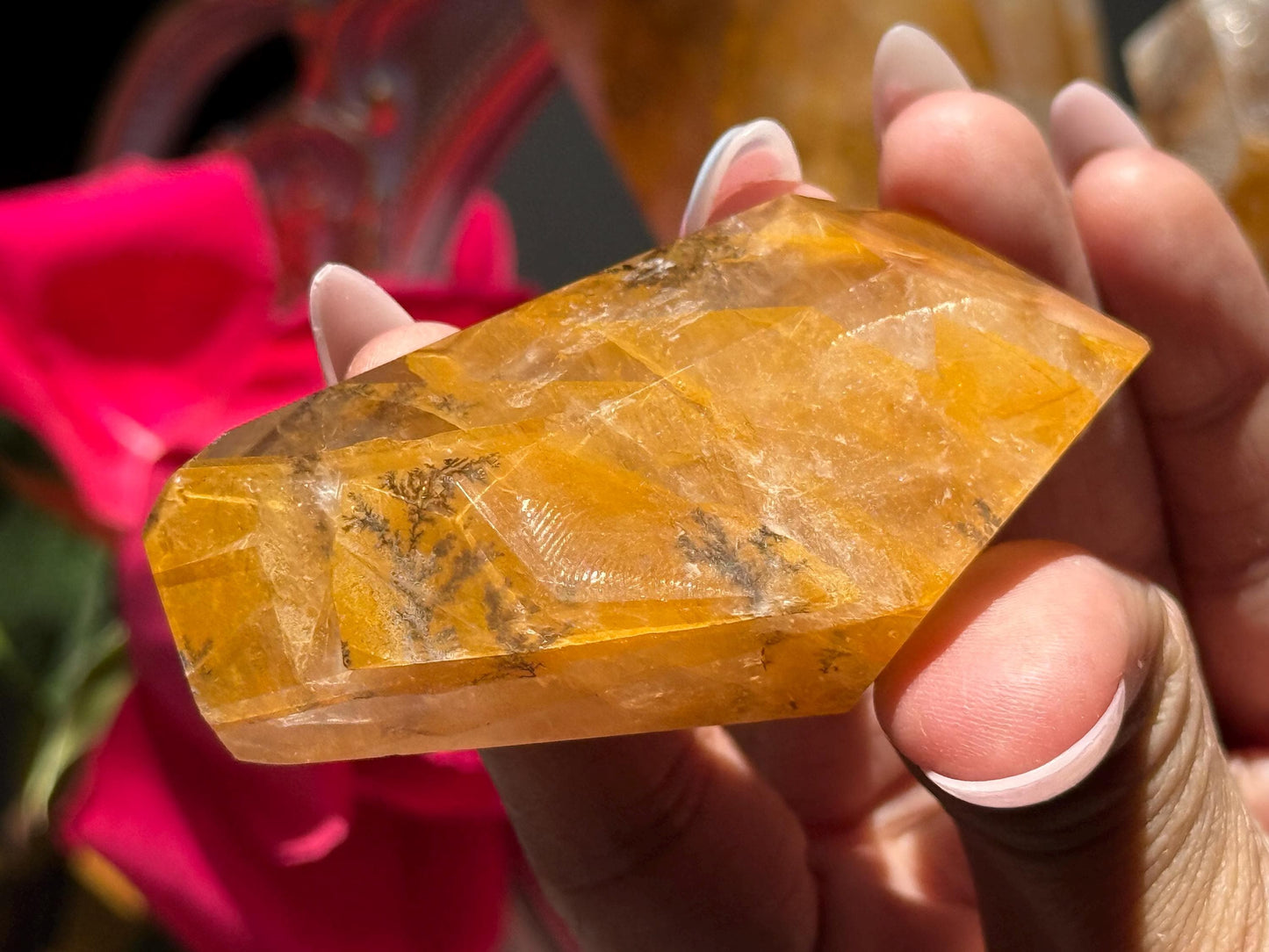 Dendritic Quartz, Girasol Quartz With Dendrites, SMALL