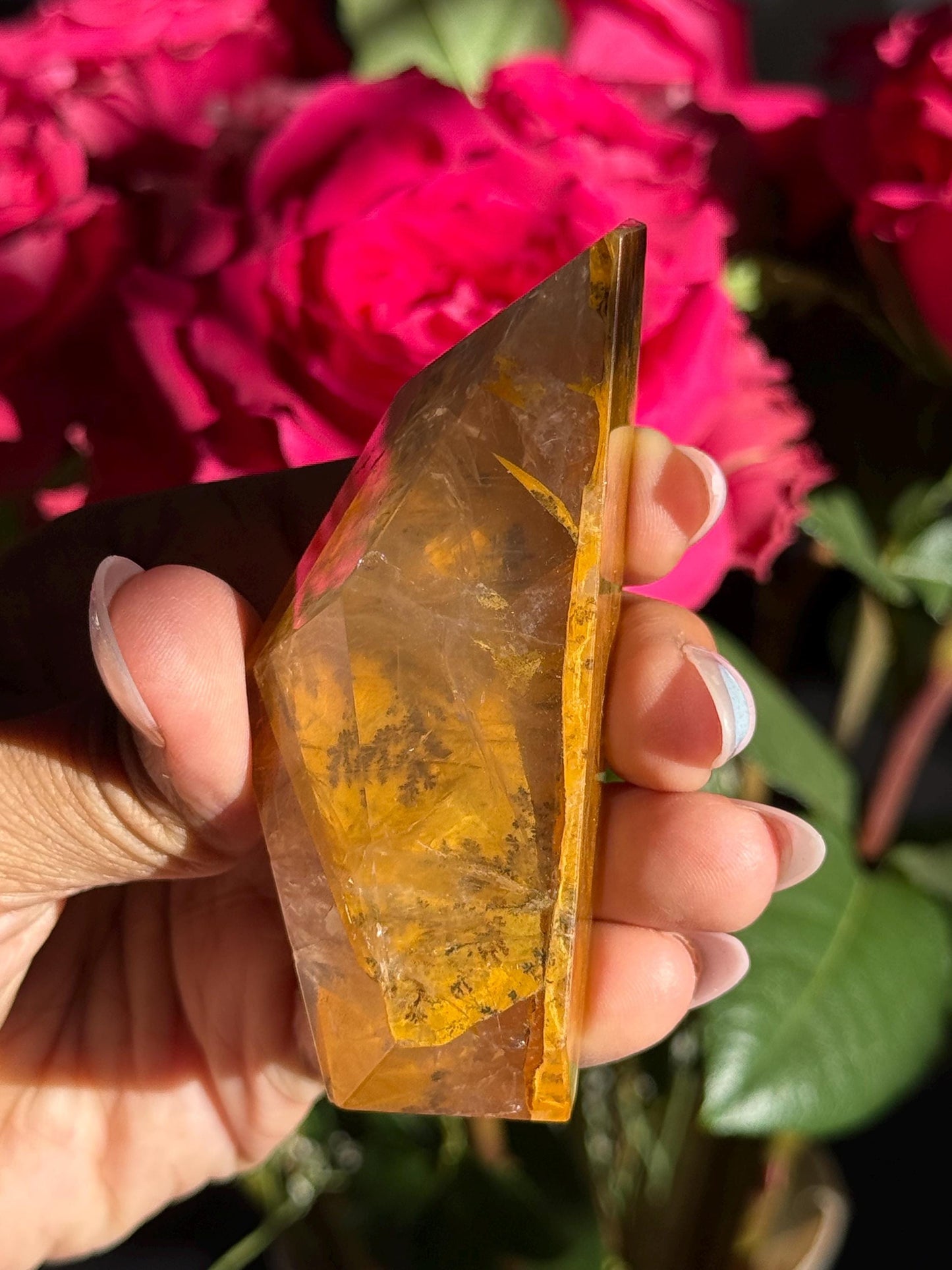 Dendritic Quartz, Girasol Quartz With Dendrites, Dendritic, Crystal Gifts