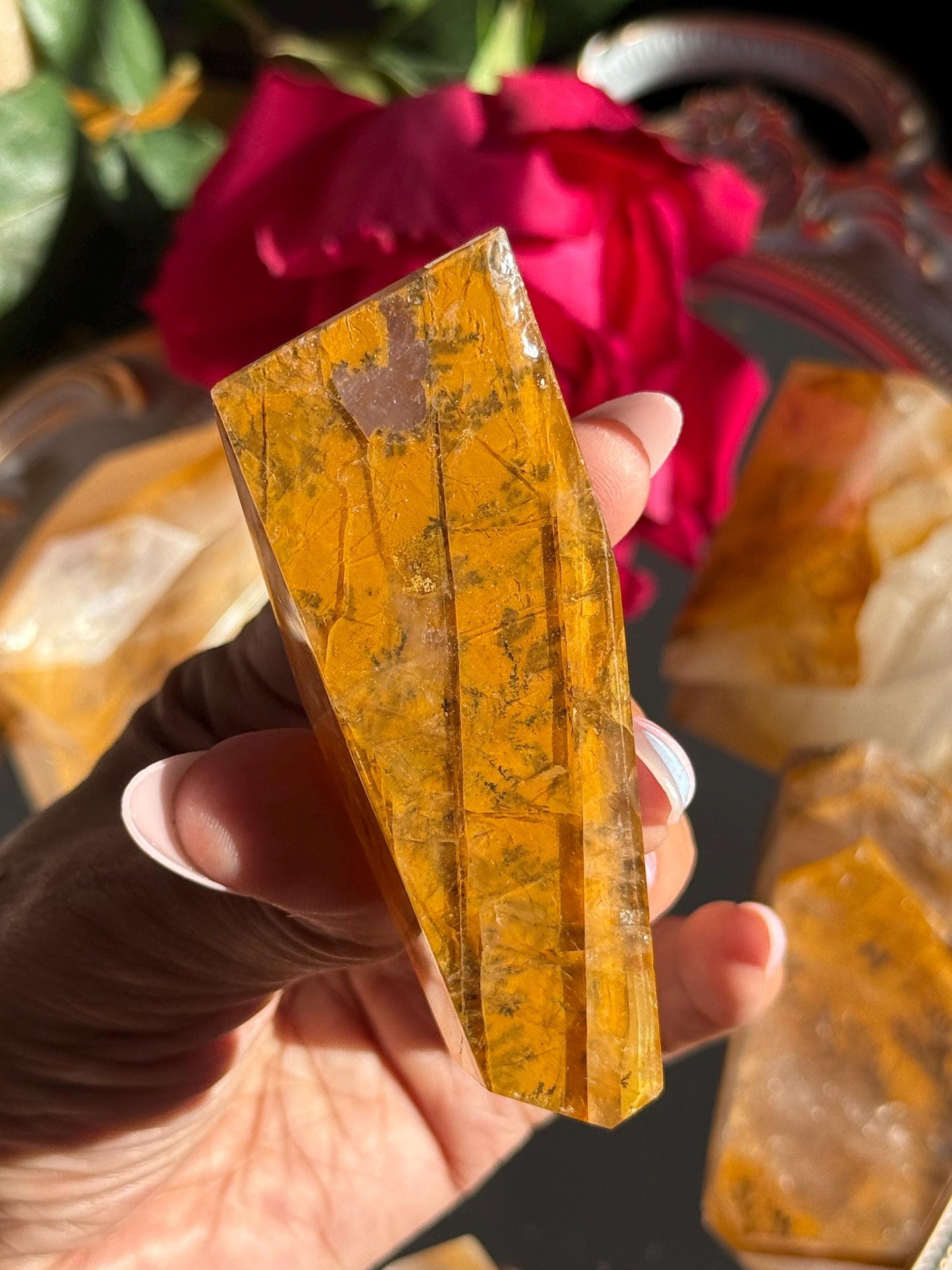 Dendritic Quartz, Girasol Quartz With Dendrites, Dendritic, Crystal Gifts