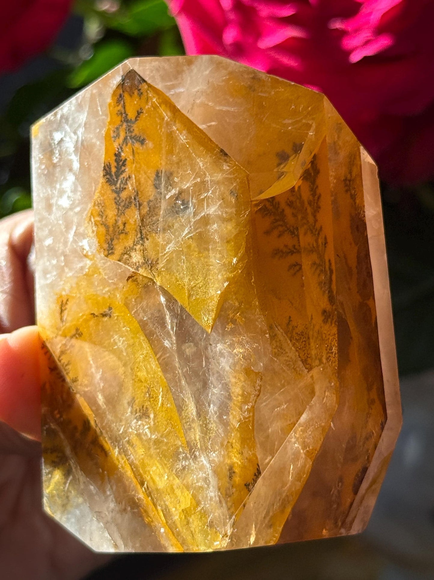 Dendritic Quartz, Girasol Quartz With Dendrites, Dendritic, Crystal Gifts