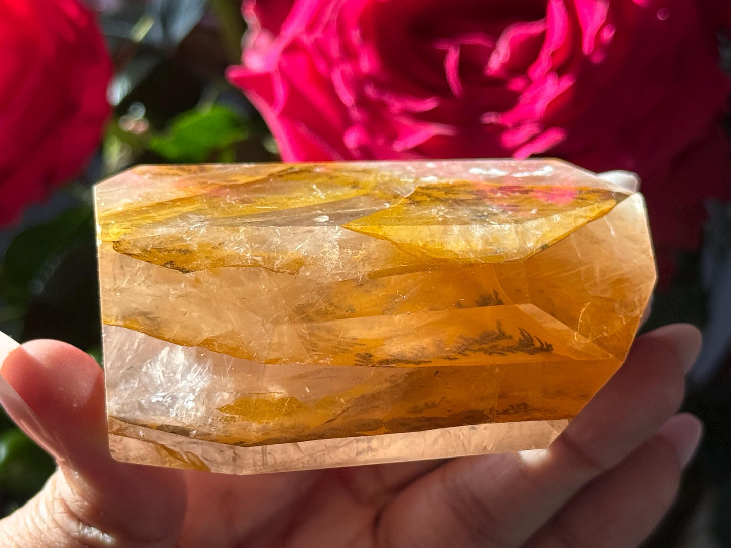 Dendritic Quartz, Girasol Quartz With Dendrites, Dendritic, Crystal Gifts