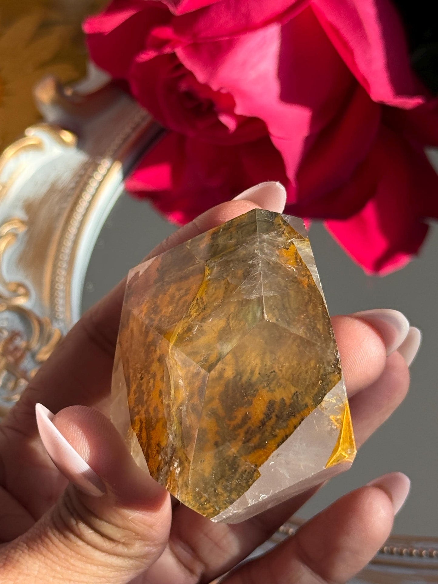 Dendritic Quartz, Girasol Quartz With Dendrites, Dendritic, Crystal Gifts