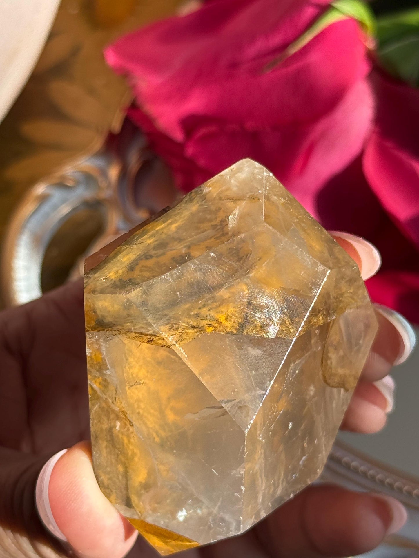 Dendritic Quartz, Girasol Quartz With Dendrites, Dendritic, Crystal Gifts