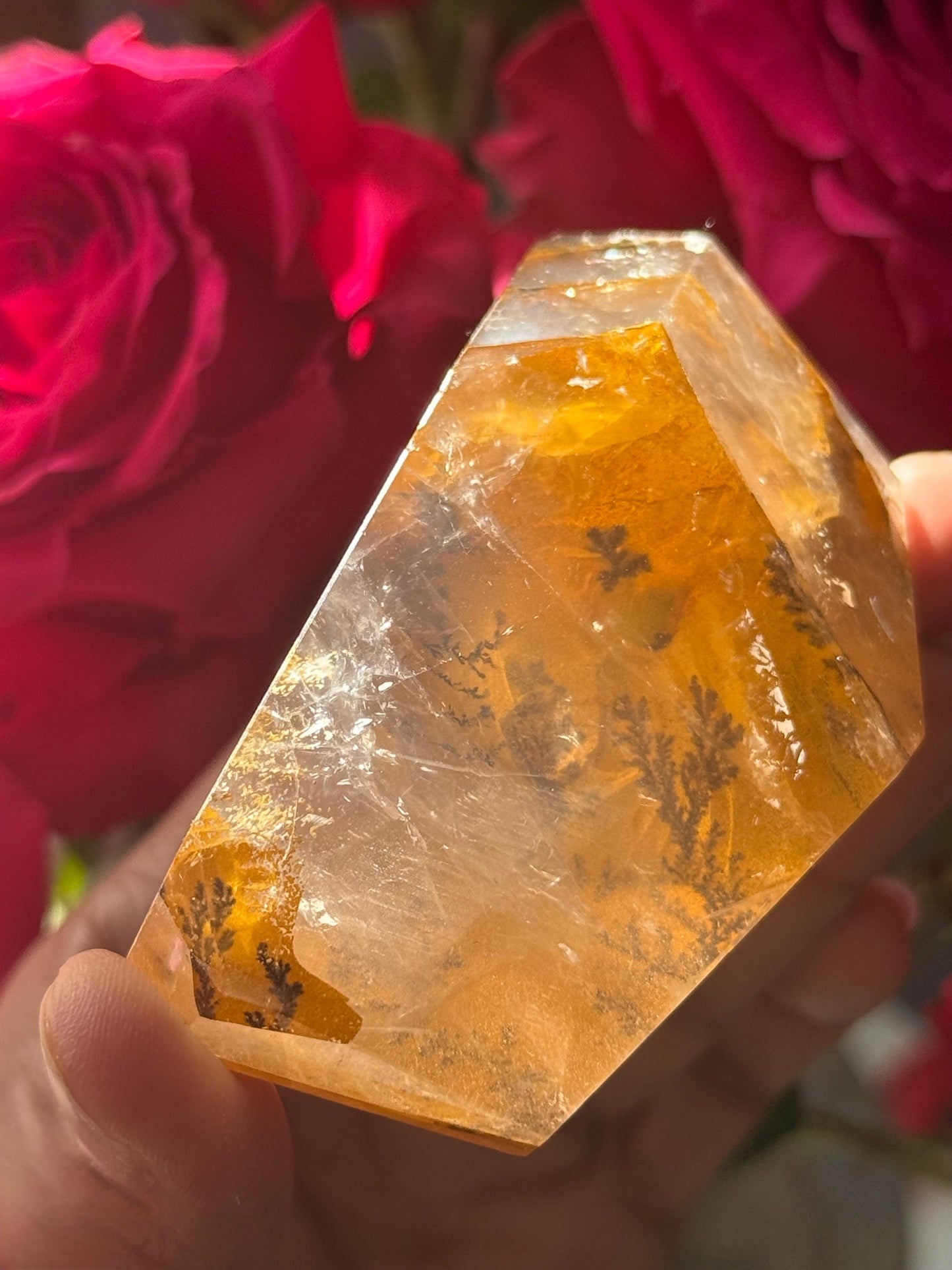 Dendritic Quartz, Girasol Quartz With Dendrites, Dendritic, Crystal Gifts