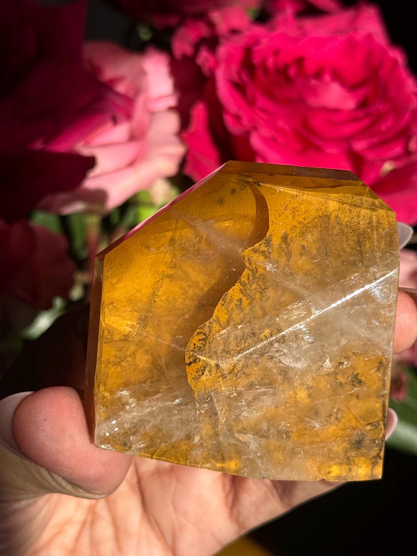 Dendritic Quartz, Girasol Quartz With Dendrites, Dendritic, Crystal Gifts