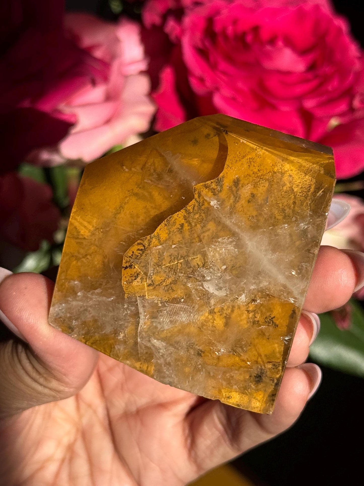 Dendritic Quartz, Girasol Quartz With Dendrites, Dendritic, Crystal Gifts