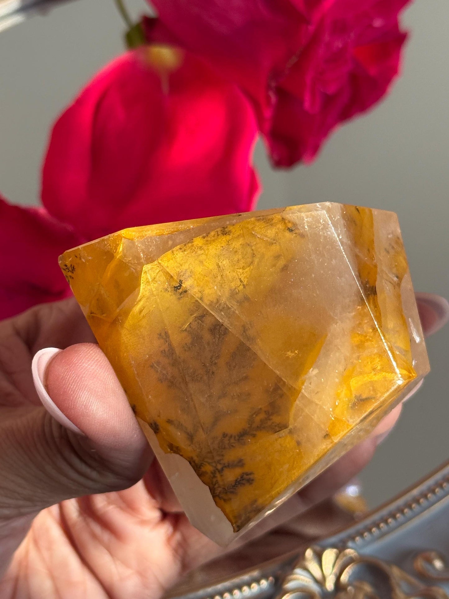 Dendritic Quartz, Girasol Quartz With Dendrites, Dendritic, Crystal Gifts