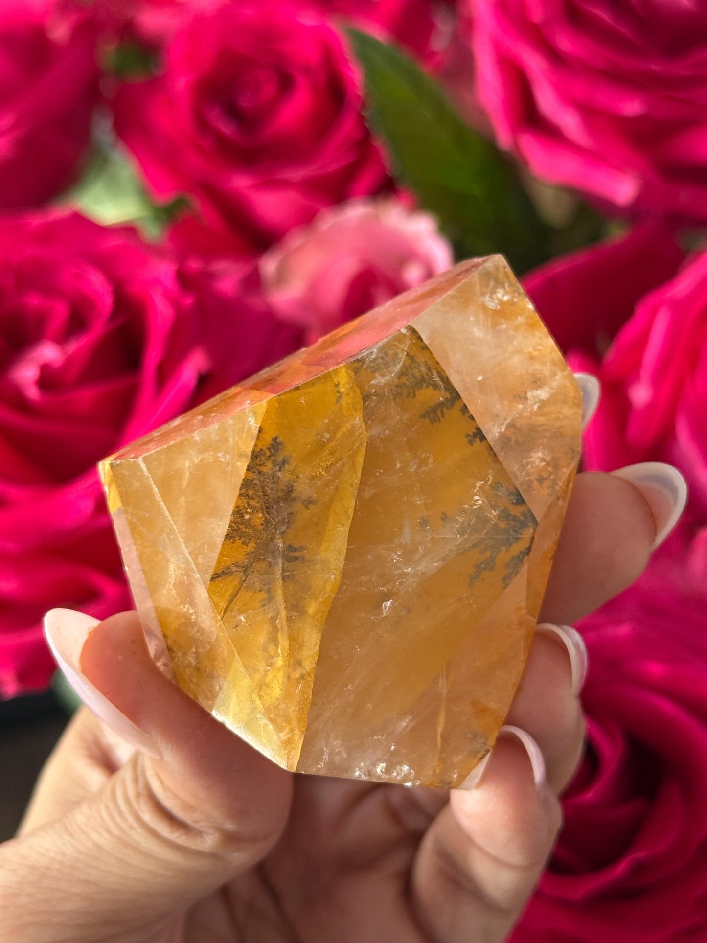 Dendritic Quartz, Girasol Quartz With Dendrites, Dendritic, Crystal Gifts