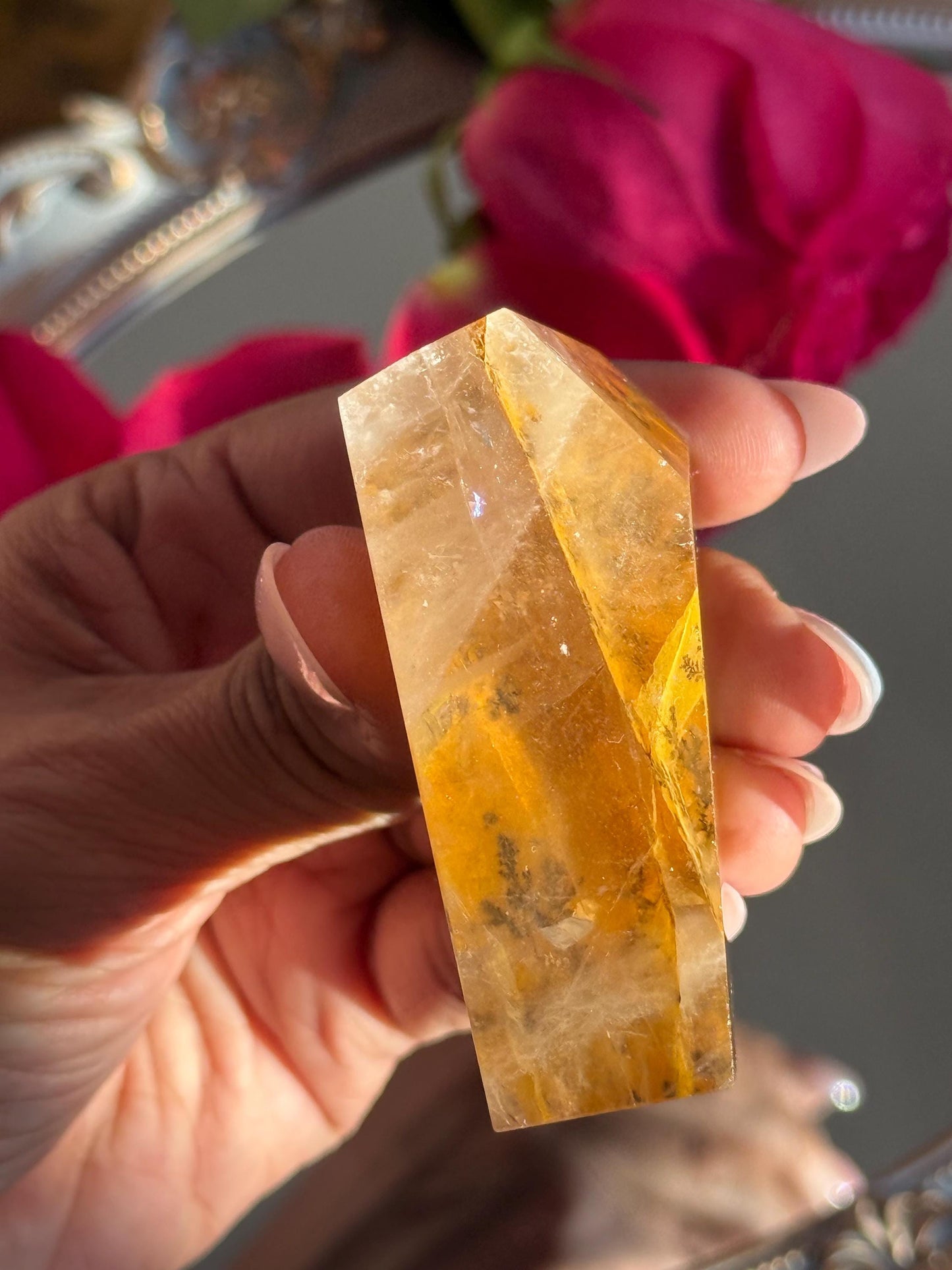 Dendritic Quartz, Girasol Quartz With Dendrites, Dendritic, Crystal Gifts