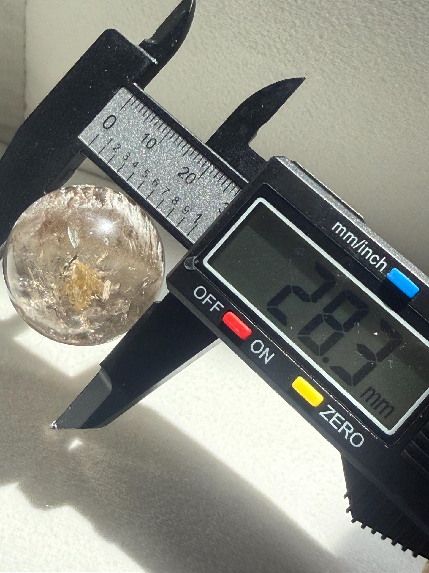 Garden Quartz Sphere, Mica In Quartz Sphere, Thousand Layers Crystal Sphere