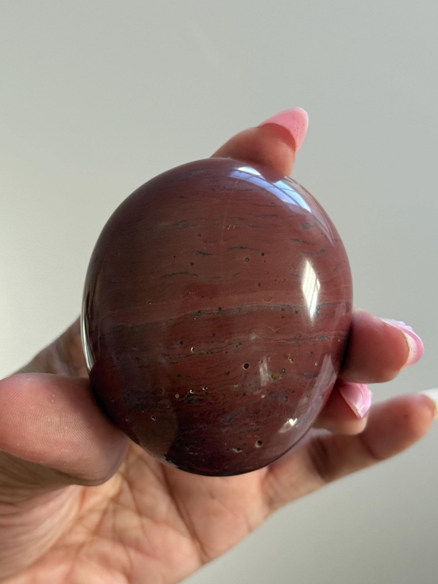 Ocean Jasper Palm Stone, Red Ocean Jasper, Purple Ocean Jasper Stone, Ocean Jasper, Worry Stone, Chakra Palm Stones, crystals for healing,