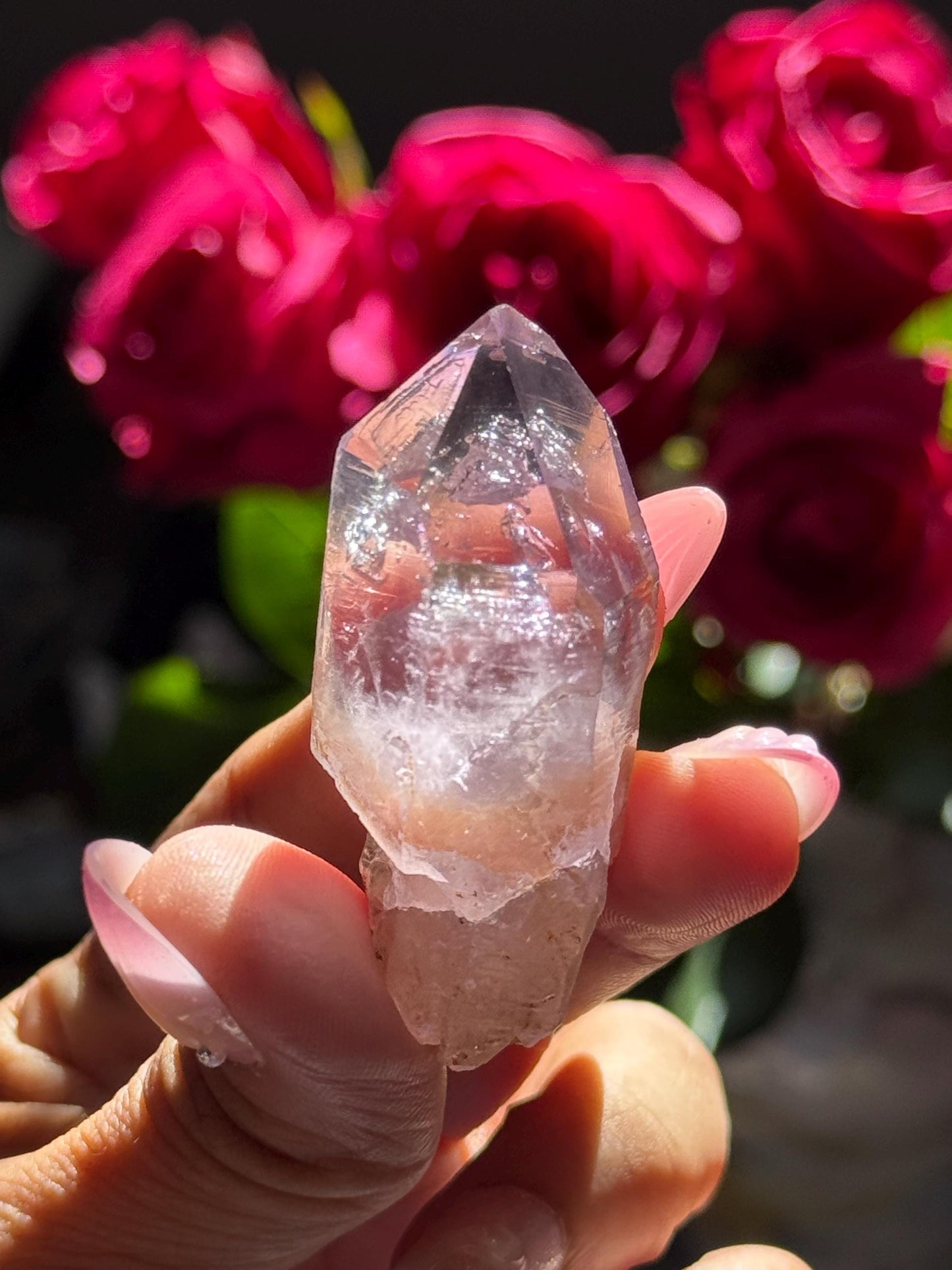 Vera Cruz Amethyst Crystal, Rare Collector Piece with Water Bubble