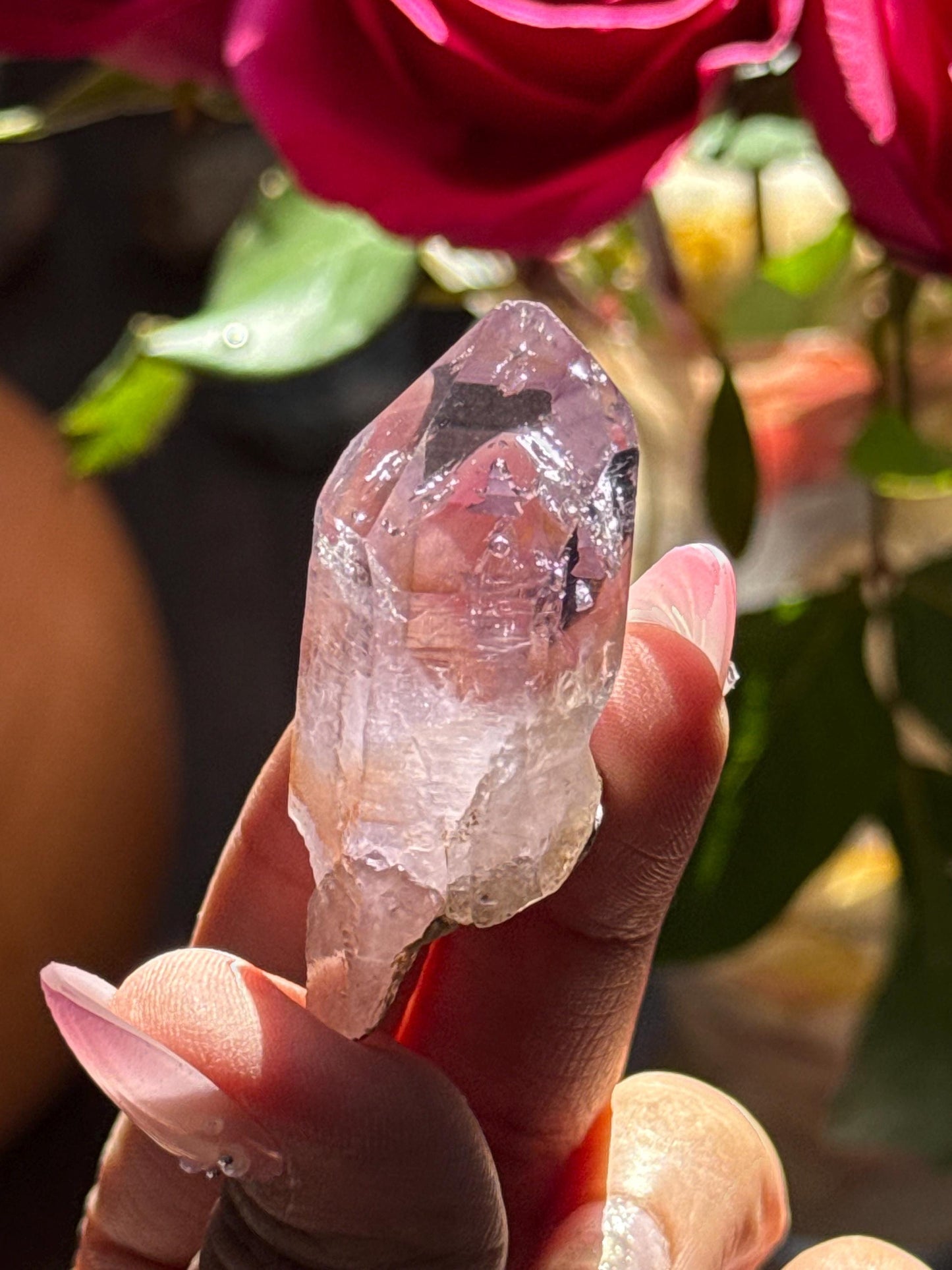 Vera Cruz Amethyst Crystal, Rare Collector Piece with Water Bubble