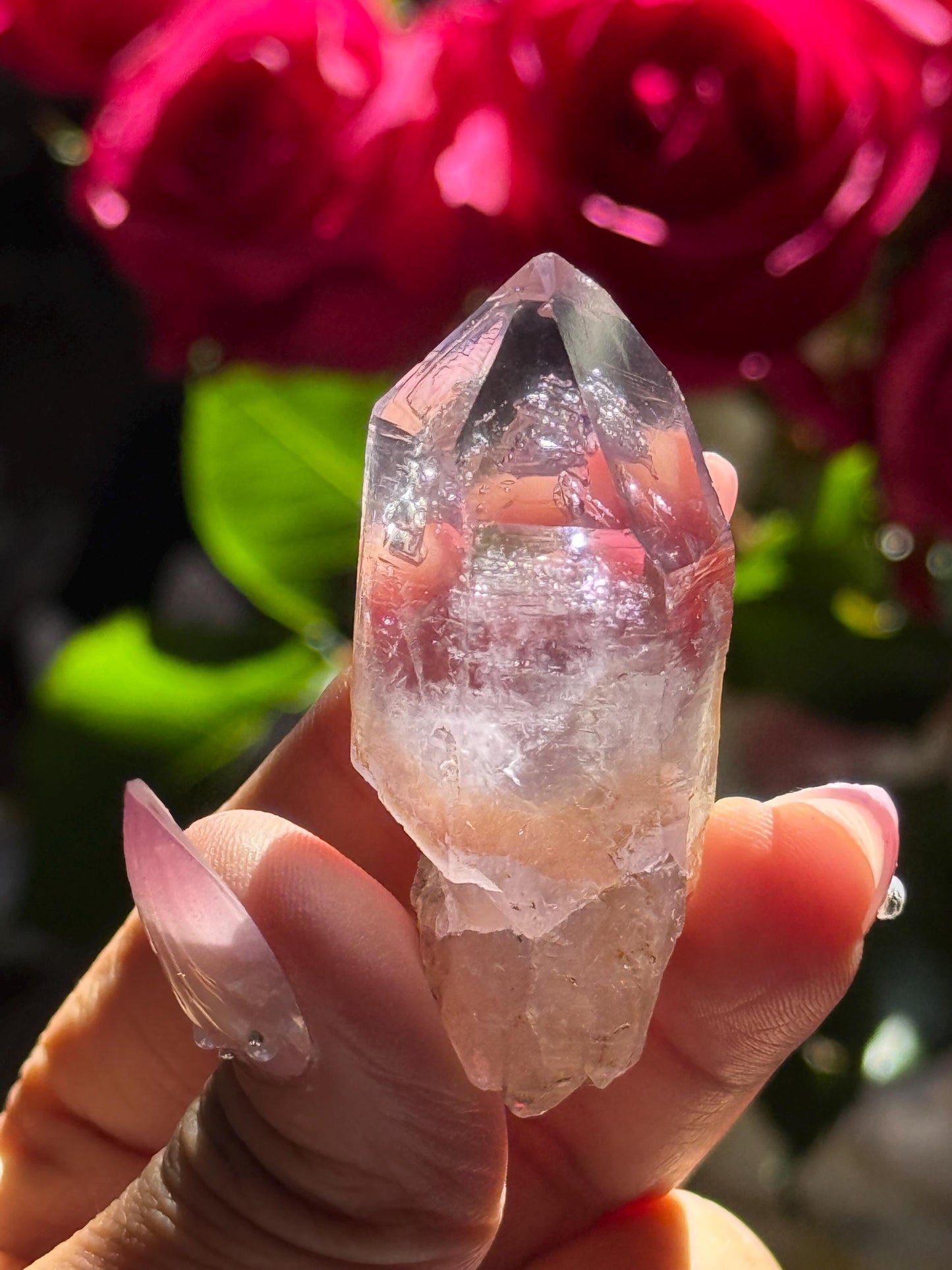 Vera Cruz Amethyst Crystal, Rare Collector Piece with Water Bubble