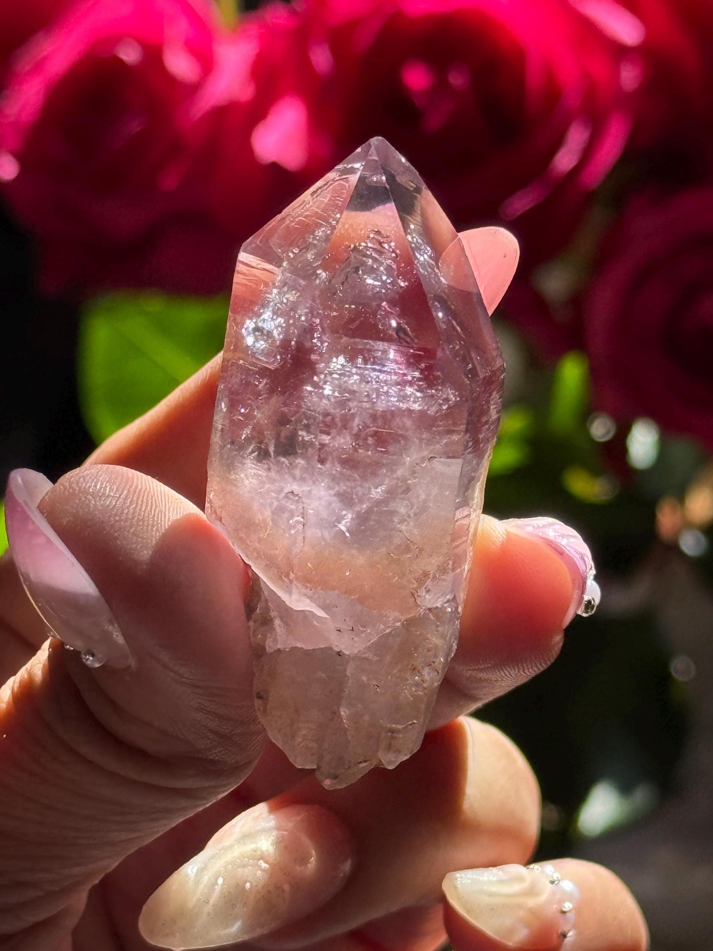 Vera Cruz Amethyst Crystal, Rare Collector Piece with Water Bubble