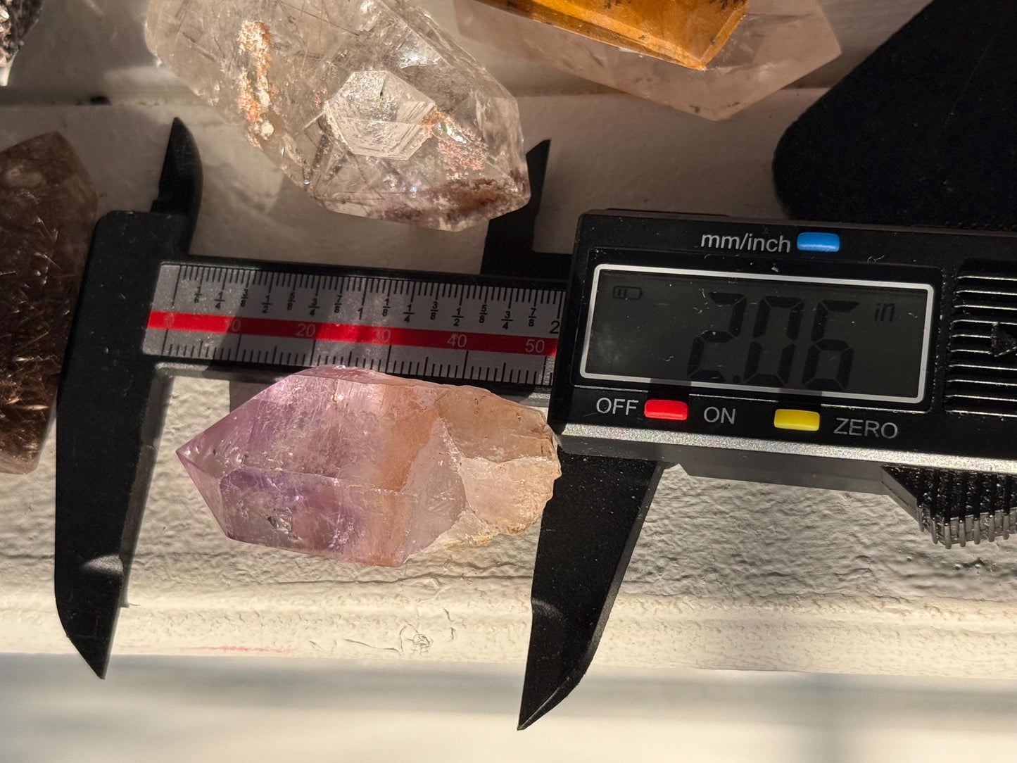 Vera Cruz Amethyst Crystal, Rare Collector Piece with Water Bubble