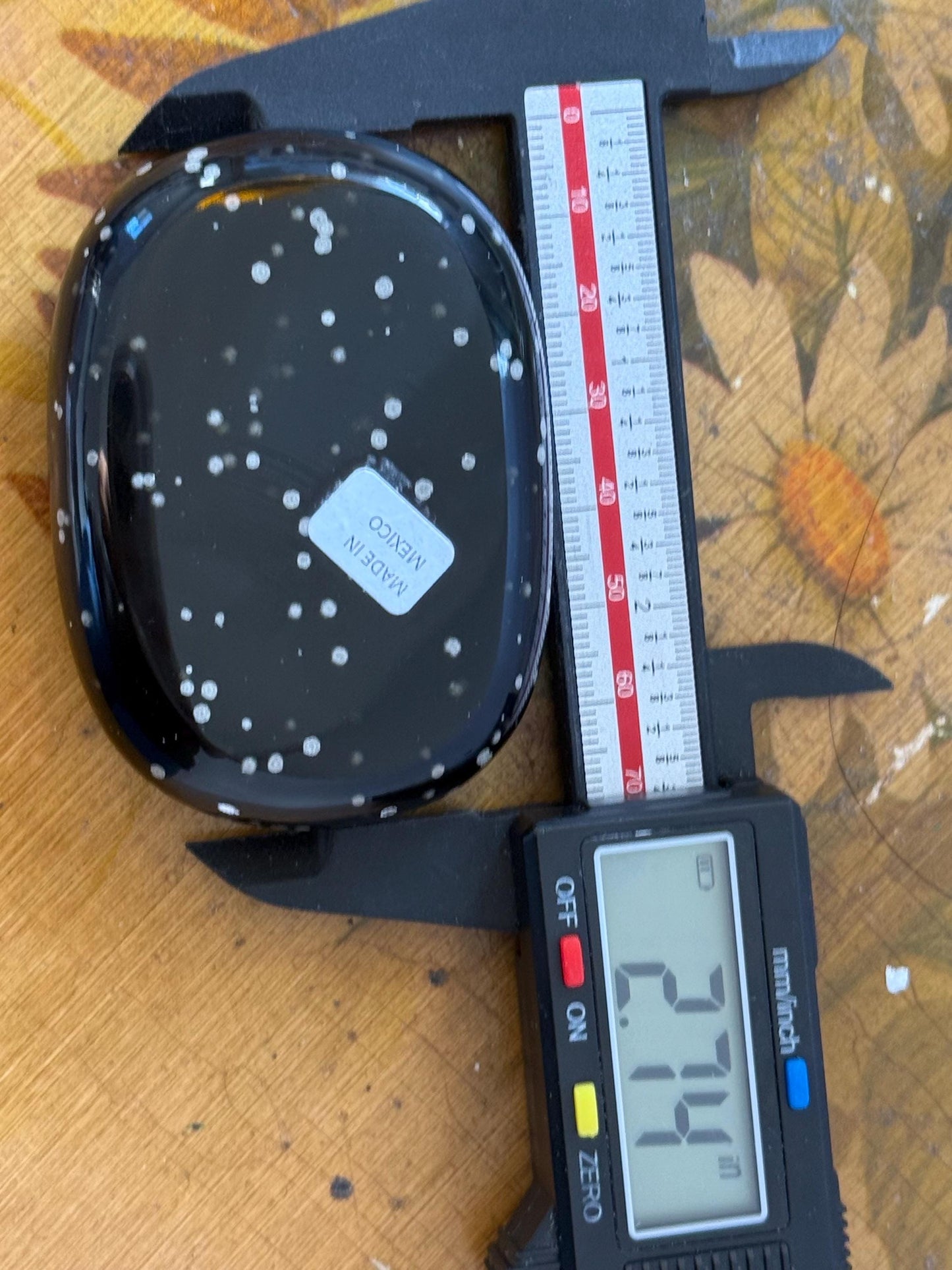 Stardust Obsidian Palmstone, Rare Obsidian From Jalisco Mexico,