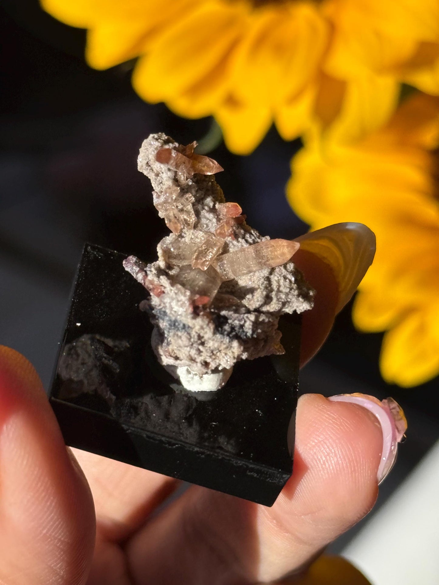 Topaz on Matrix From Mexico, Natural Topaz from San Luis Potosí, MX, Raw Mineral Specimen