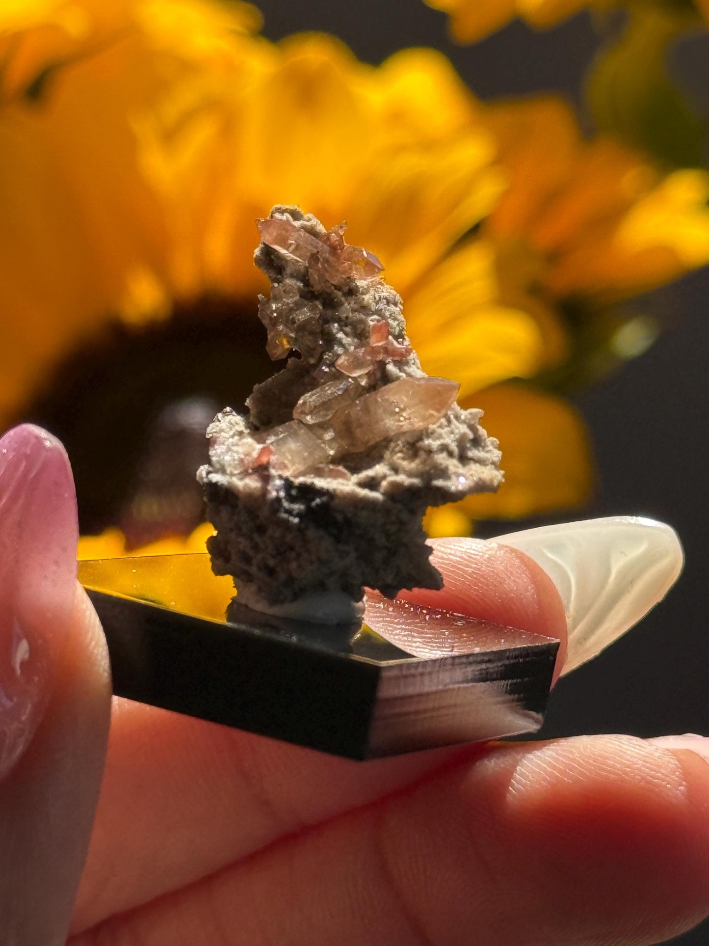 Topaz on Matrix From Mexico, Natural Topaz from San Luis Potosí, MX, Raw Mineral Specimen