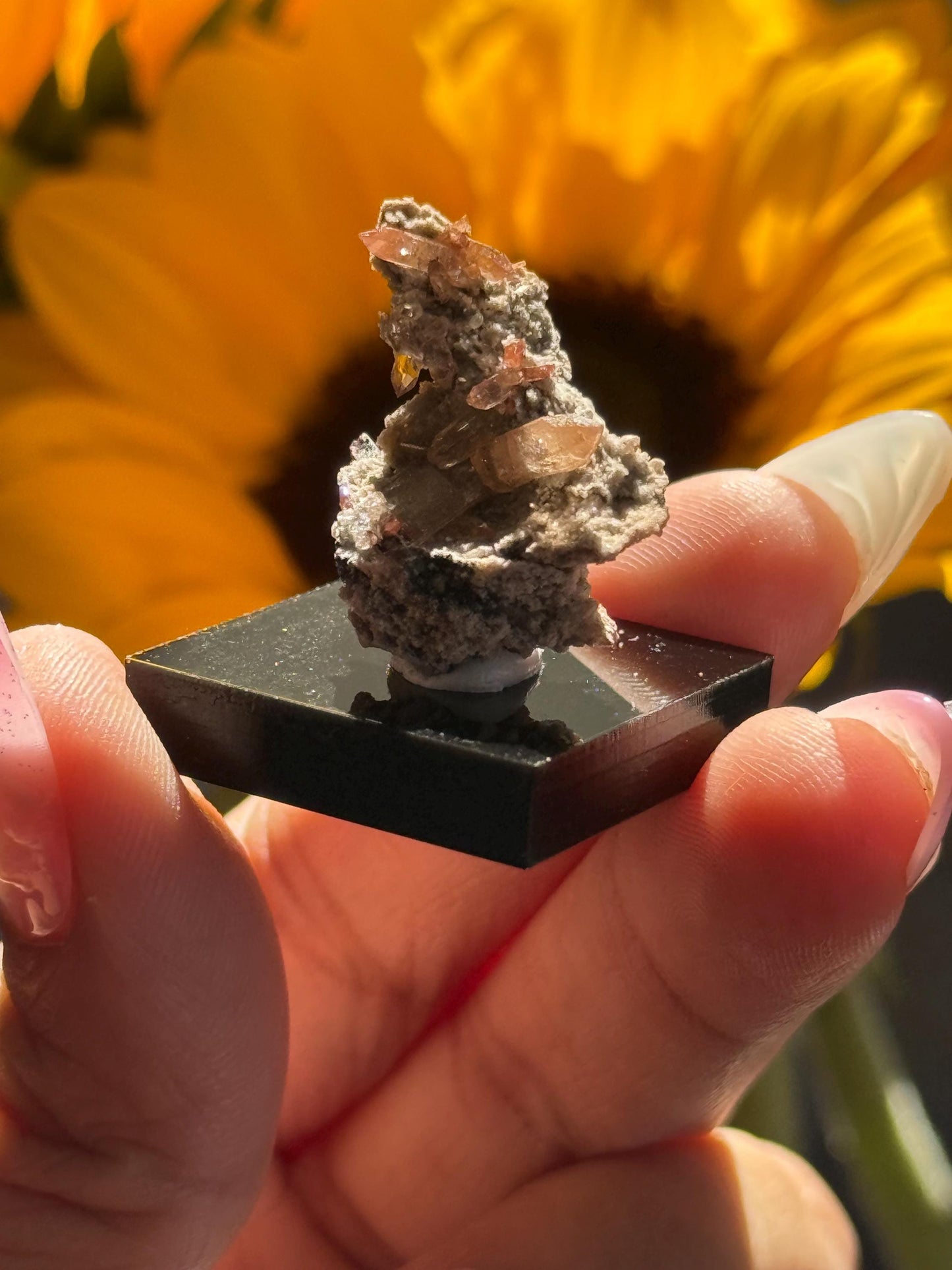 Topaz on Matrix From Mexico, Natural Topaz from San Luis Potosí, MX, Raw Mineral Specimen