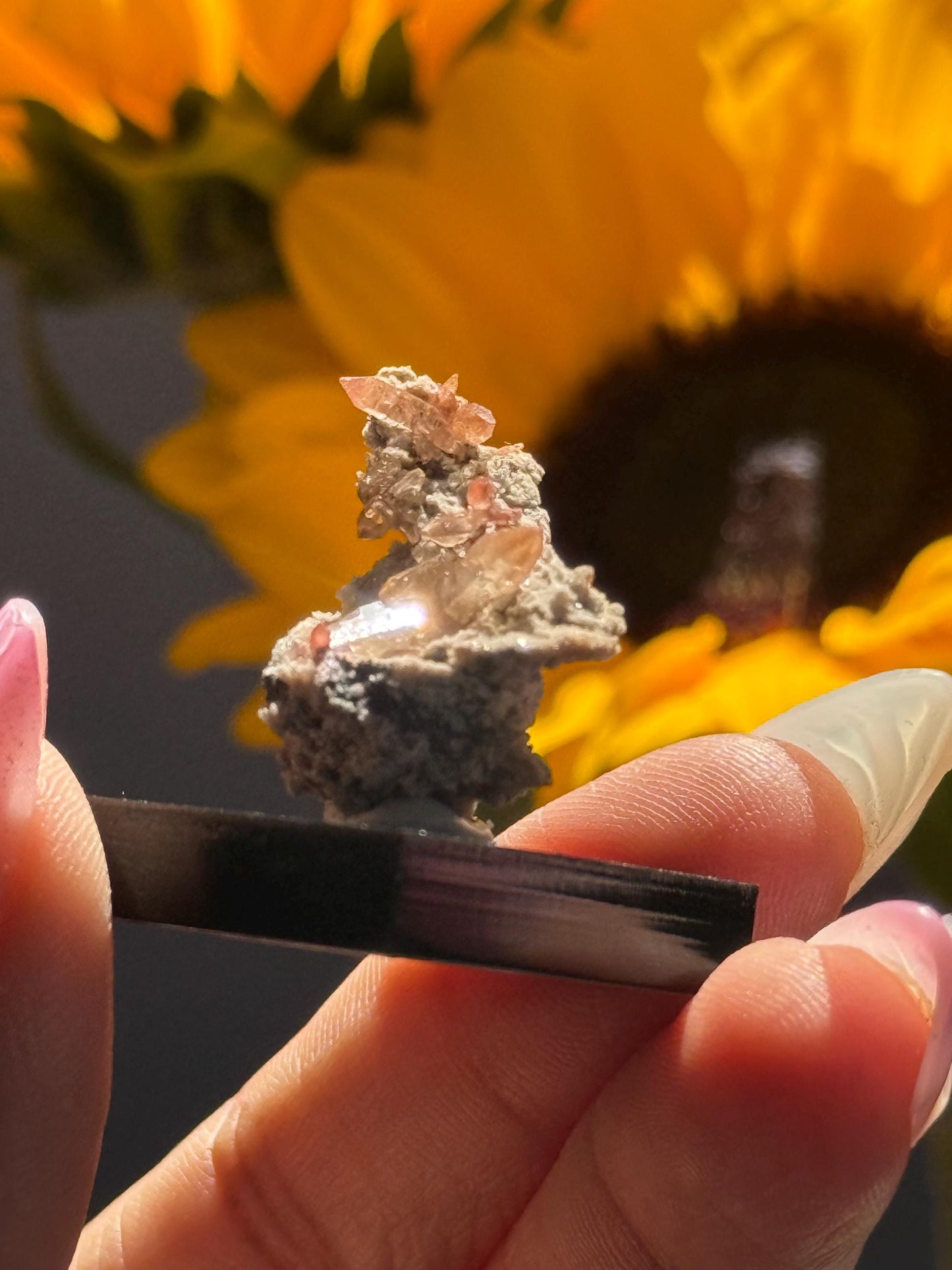 Topaz on Matrix From Mexico, Natural Topaz from San Luis Potosí, MX, Raw Mineral Specimen