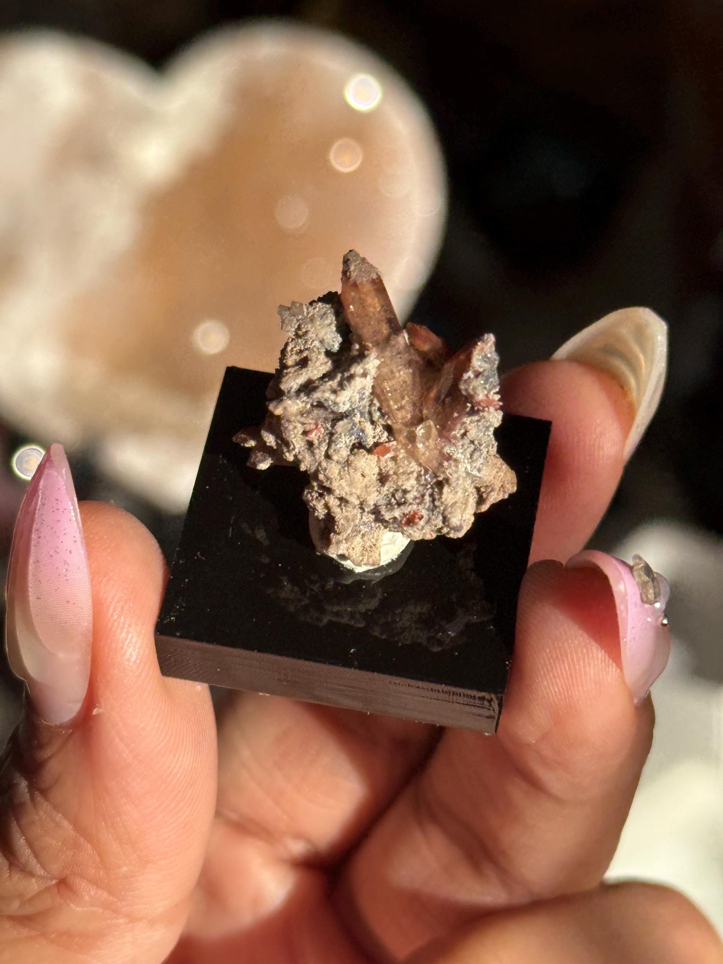 Topaz on Matrix From Mexico, Natural Topaz from San Luis Potosí, MX, Raw Mineral Specimen