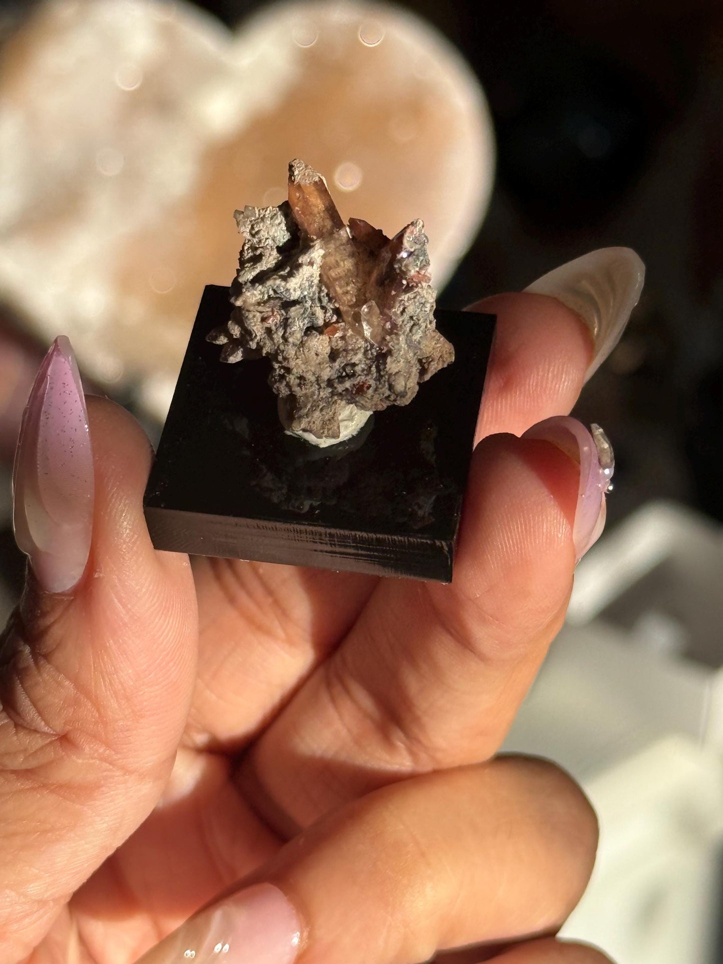 Topaz on Matrix From Mexico, Natural Topaz from San Luis Potosí, MX, Raw Mineral Specimen